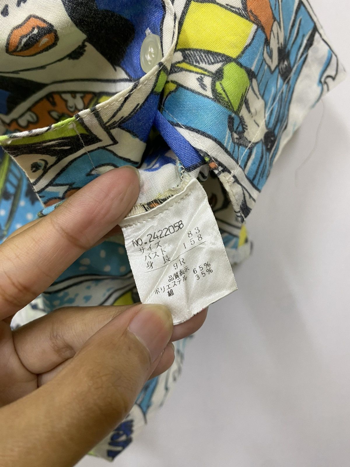 Japanese Brand × Vintage Vintage Hawaiin Shirt Sexy Girl Look At Me More Closely Size US S / EU 44-46 / 1 - 6 Thumbnail