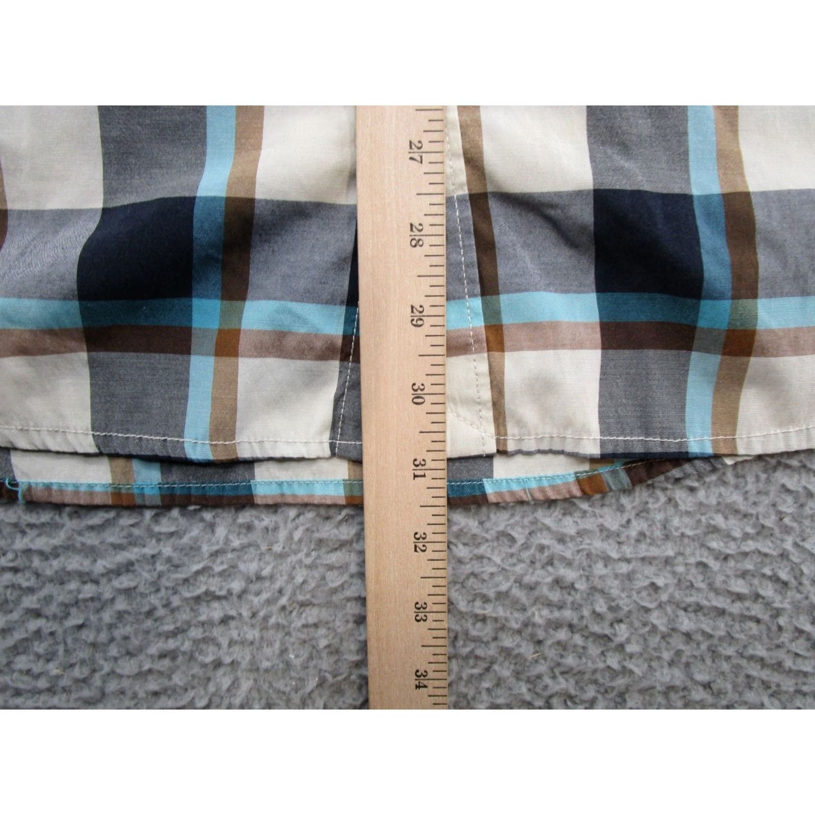 Vans VANS Plaid Short Sleeve Button-Up Shirt M Mens Multicolor Pattern 90s Preppy Pocket Off the Wall Shirt Size US M / EU 48-50 / 2 - 7 Thumbnail