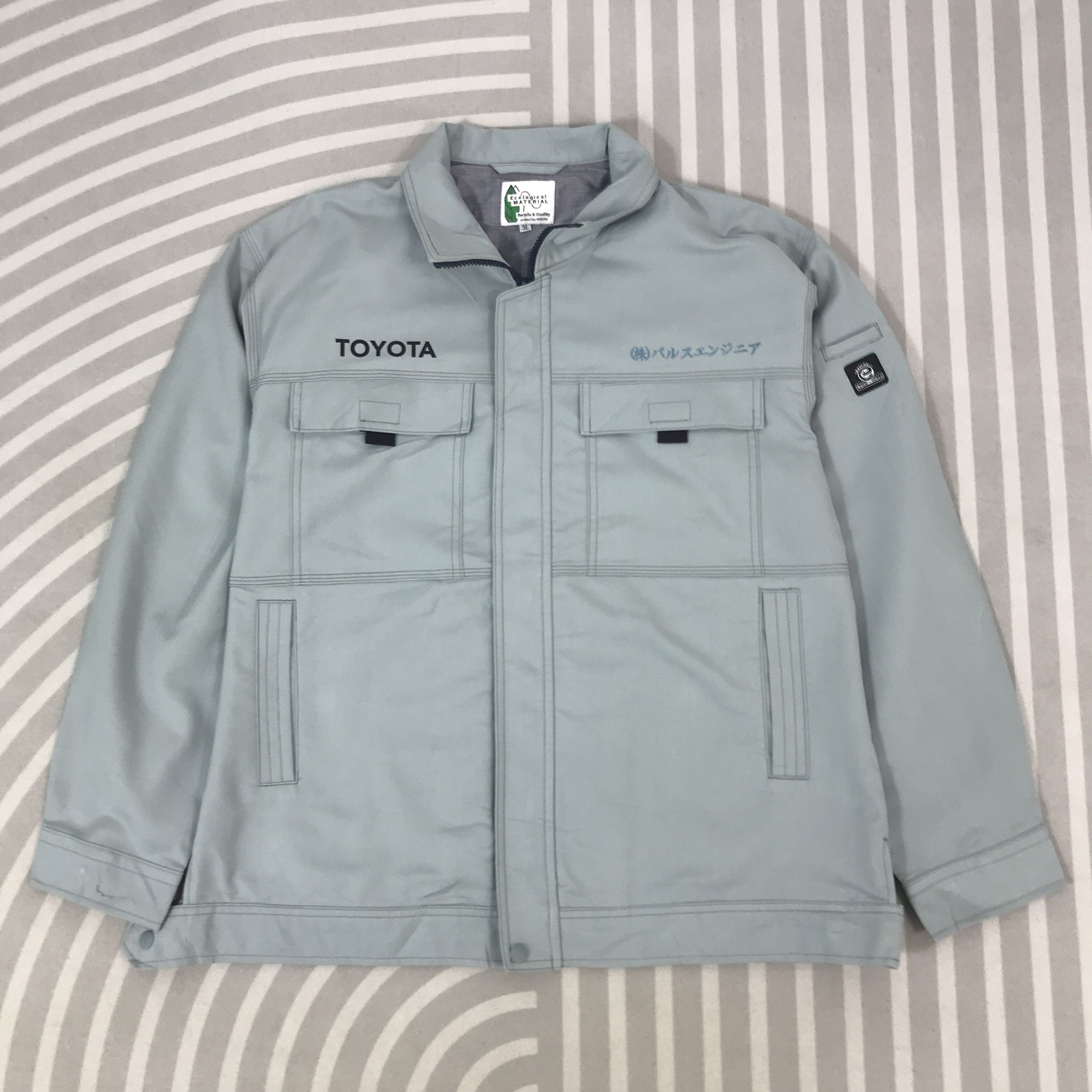 Japanese Brand × Vintage Vintage Toyota Racing motorsport custom Jacket Size US L / EU 52-54 / 3 - 2 Thumbnail