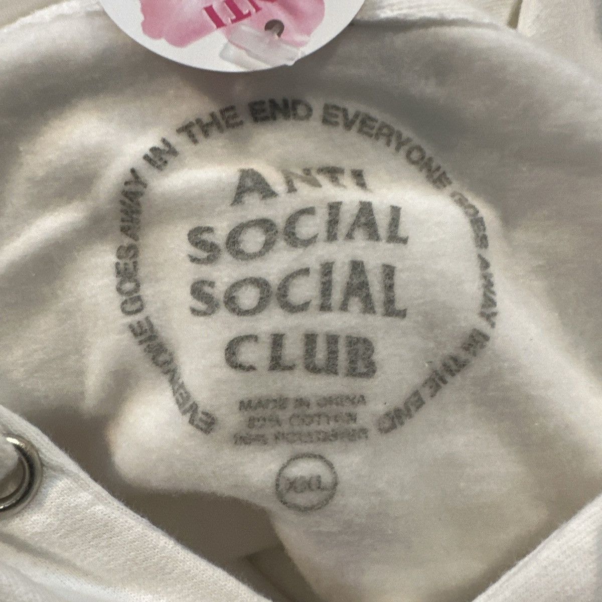 Anti Social Social Club × Tired Lab Anti Social Social Club Hoodie White “Everyone in LA” - XXL Size US XXL / EU 58 / 5 - 6 Thumbnail