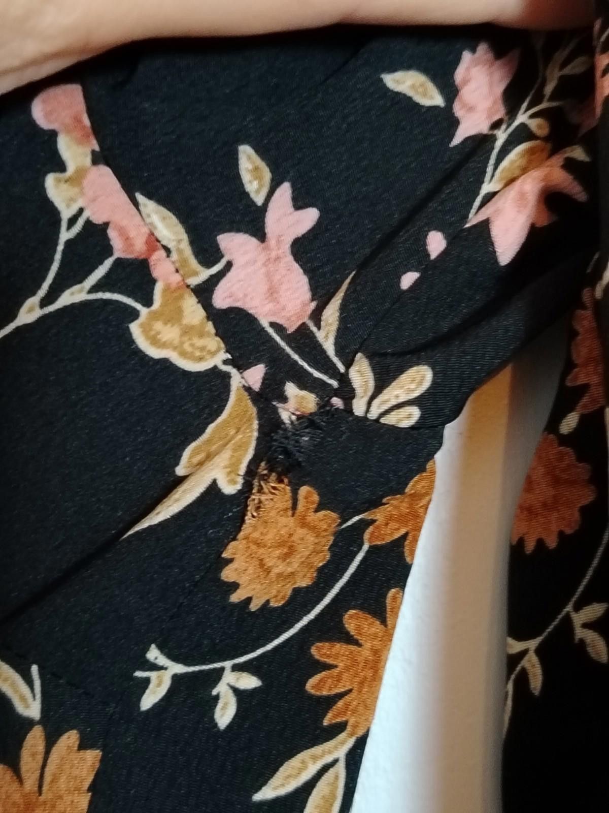 New Look New Look Floral Tiered Smock Mini Dress Size 8 - REPAIR Size S / US 4 / IT 40 - 6 Thumbnail