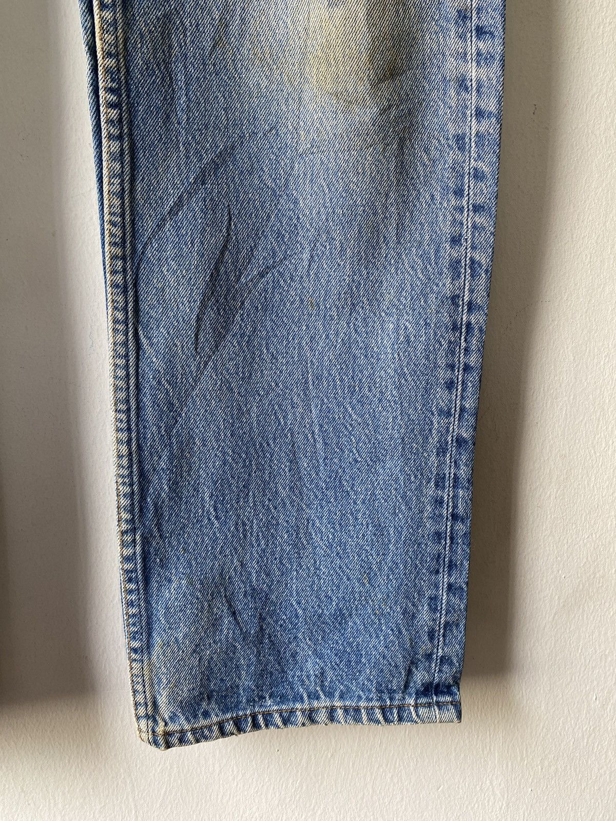 Levi's Vintage 90s Levi’s 501 Rusty Denim Size US 31 - 5 Thumbnail