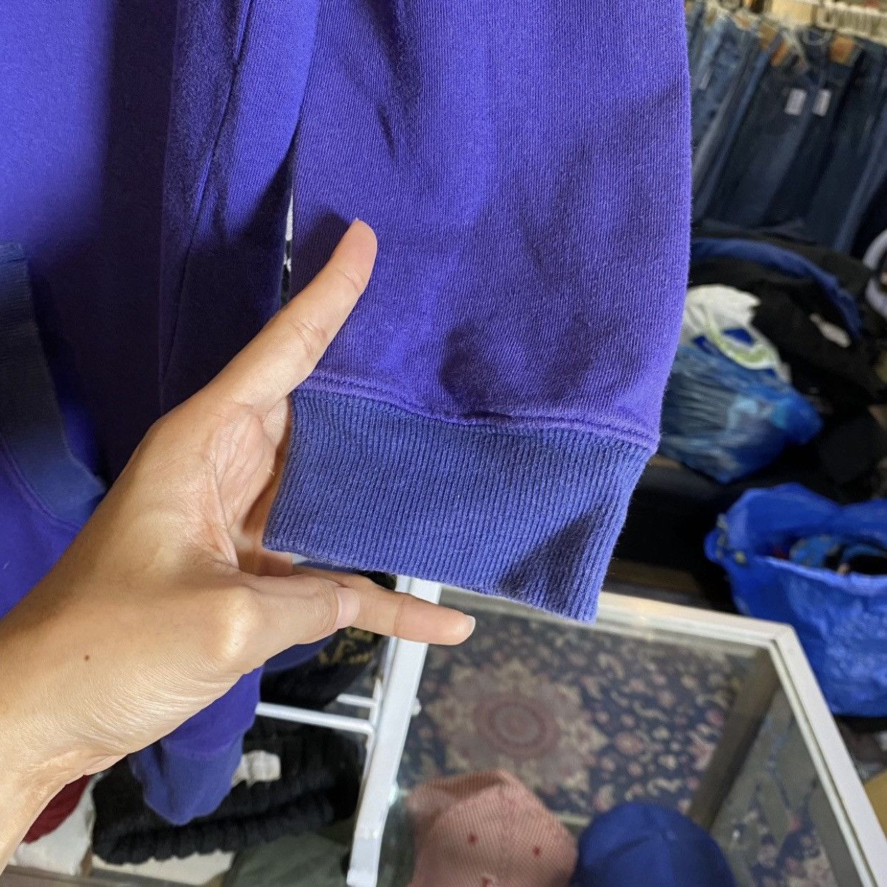 mercibeaucoup mercibeaucoup Japan Designer Hoodie – Oversized Fit Purple Size L / US 10 / IT 46 - 6 Thumbnail