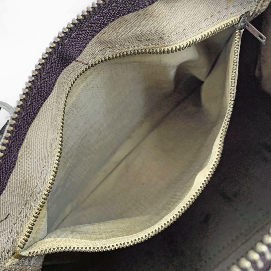 Dior Dior - Boston Handbag Trotter Monogram Beige Brown Leather Size ONE SIZE - 10 Thumbnail