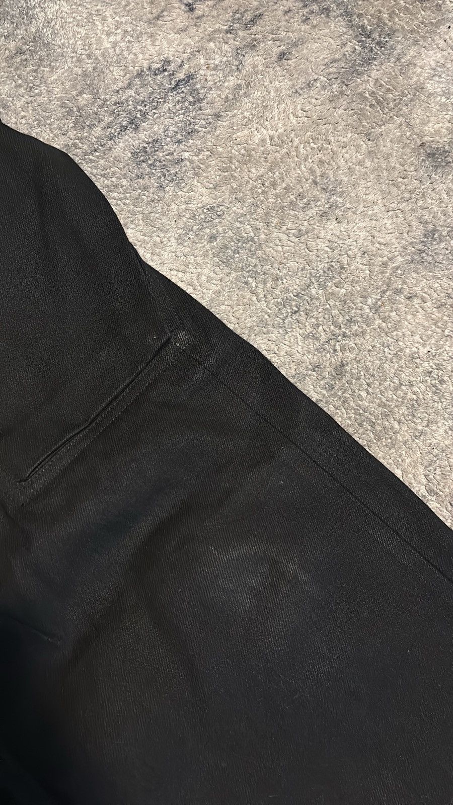 Rick Owens Drkshdw Rick Owens FW23 'Luxor' Japanese Geth Baggy Cargo Jeans Size US 29 - 6 Thumbnail