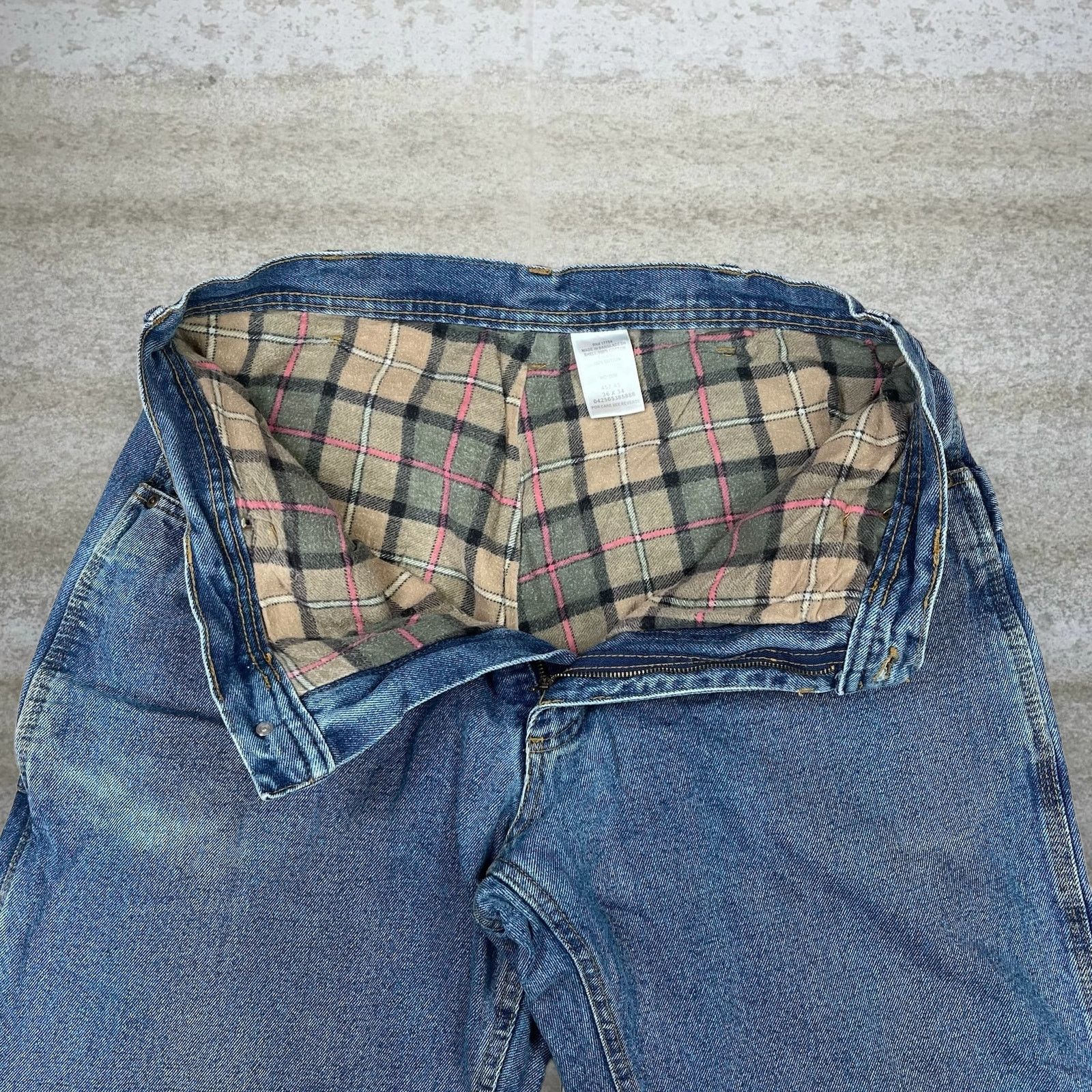 Vintage Vintage Y2K Lakin Mckey Key Jeans 36x34 Relaxed Medium Wash Size US 36 / EU 52 - 4 Thumbnail
