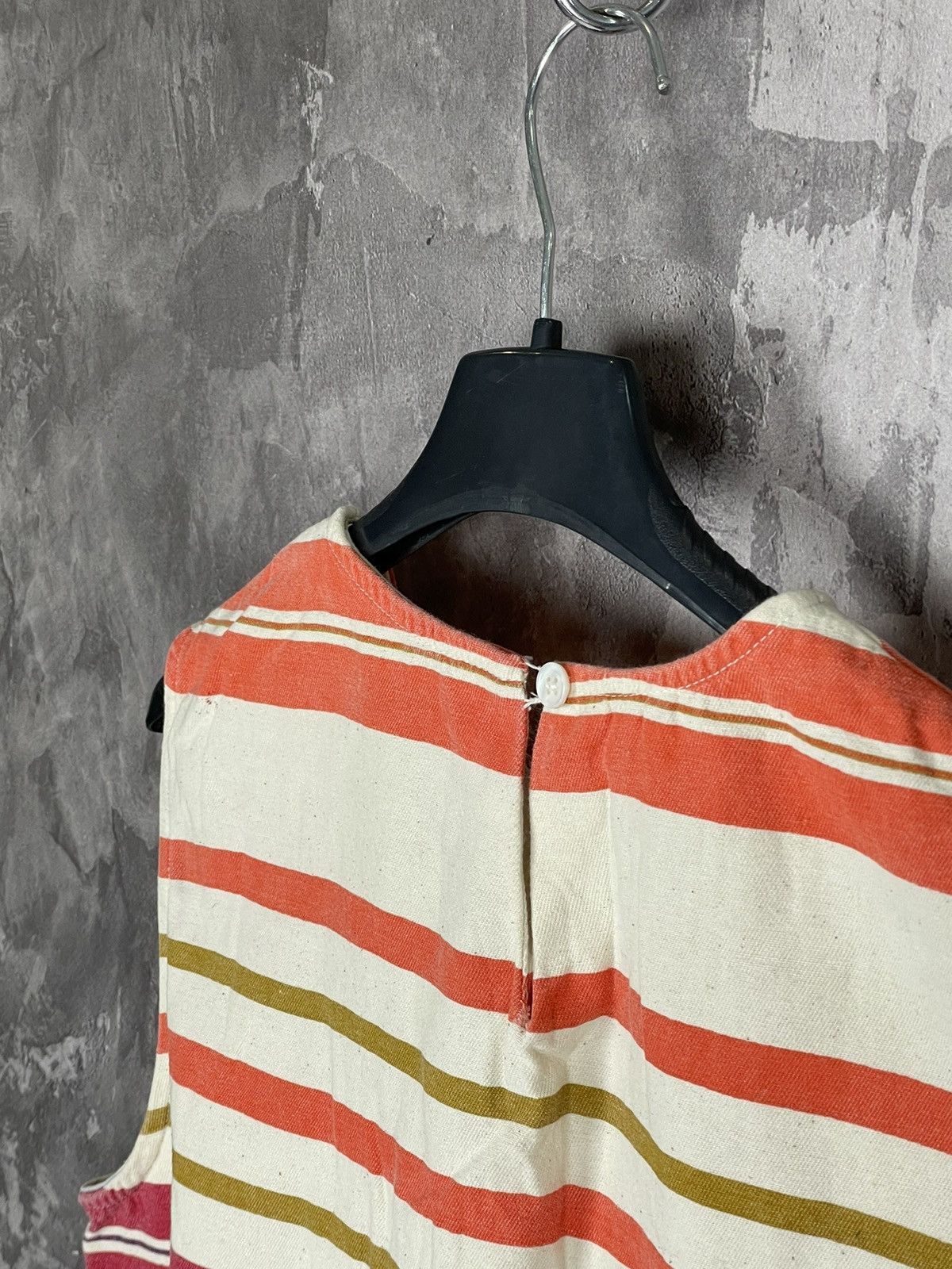 Celine Vintage Celine Luxury Cotton Sleeveless Blouse Size S / US 4 / IT 40 - 8 Thumbnail