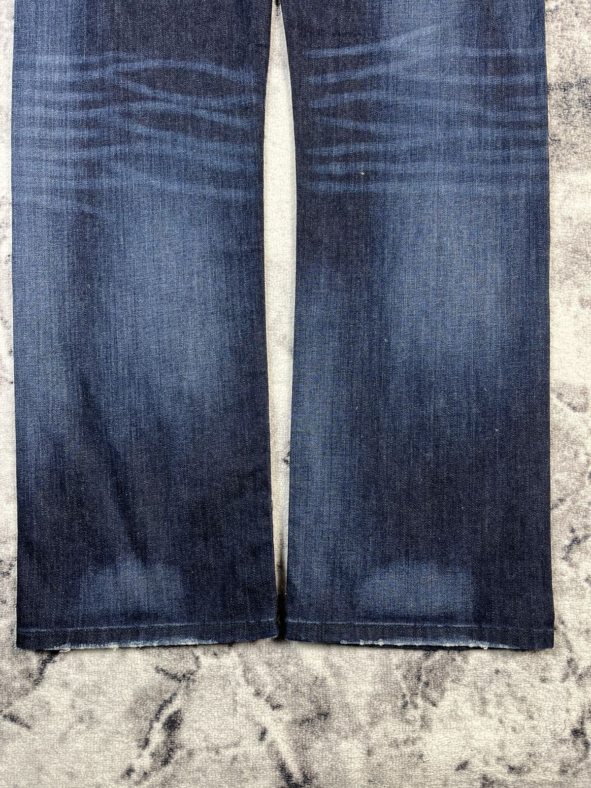 Diesel Diesel Viker Jeans Dark Wash Straight Stretch W33 Size US 33 - 9 Thumbnail