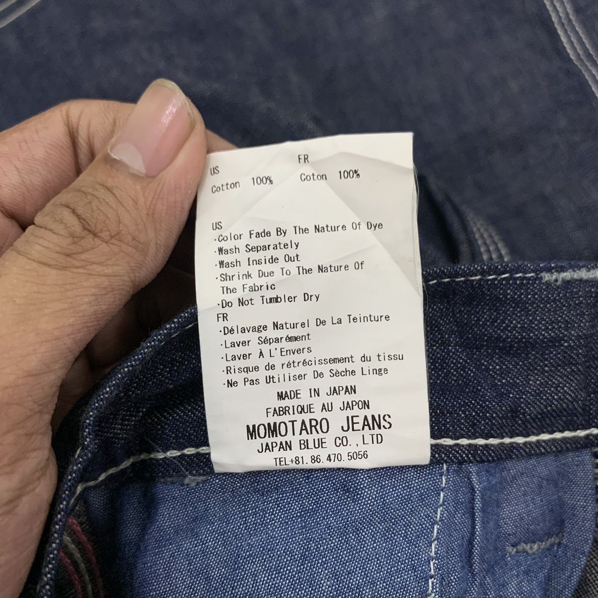Japanese Brand 🇯🇵Momotaro Jeans Double Hip Cropped Work Pant🇯🇵 Size US 30 / EU 46 - 9 Thumbnail
