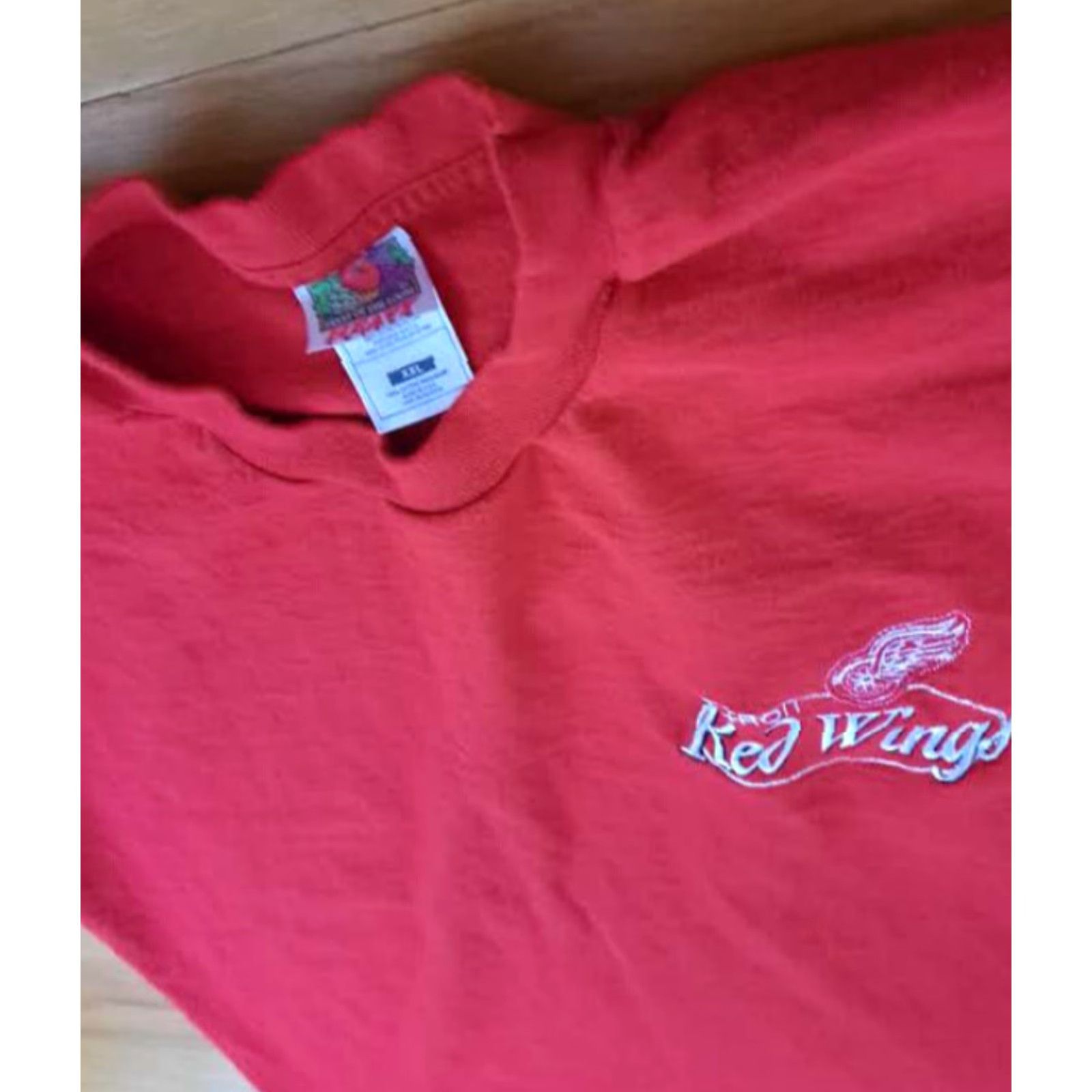 Pro Player VINTAGE Detroit Red Wings Embroidered Long Sleeve 2XL Pro Player USA Shirt Size US XXL / EU 58 / 5 - 4 Thumbnail