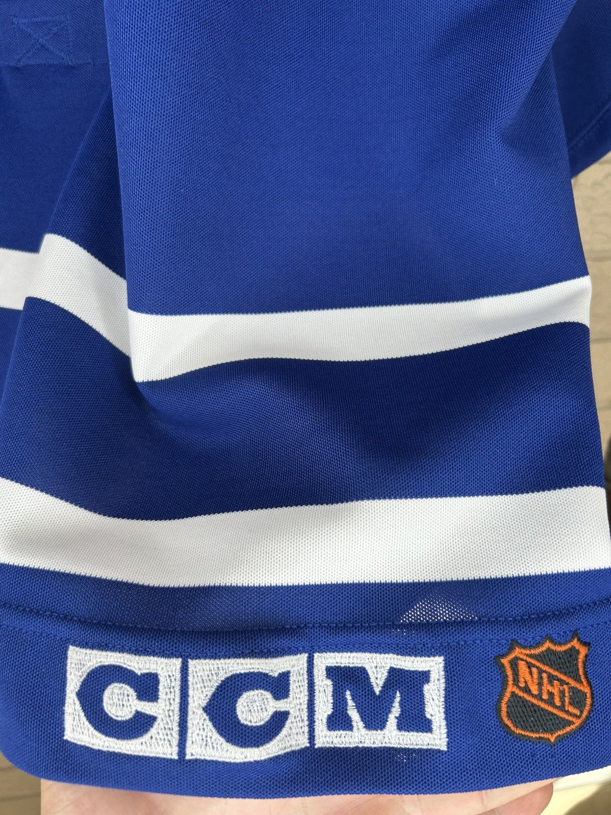 Ccm Vintage CCM Toronto Maple Leafs Center Ice Jersey Size US XXL / EU 58 / 5 - 12 Thumbnail