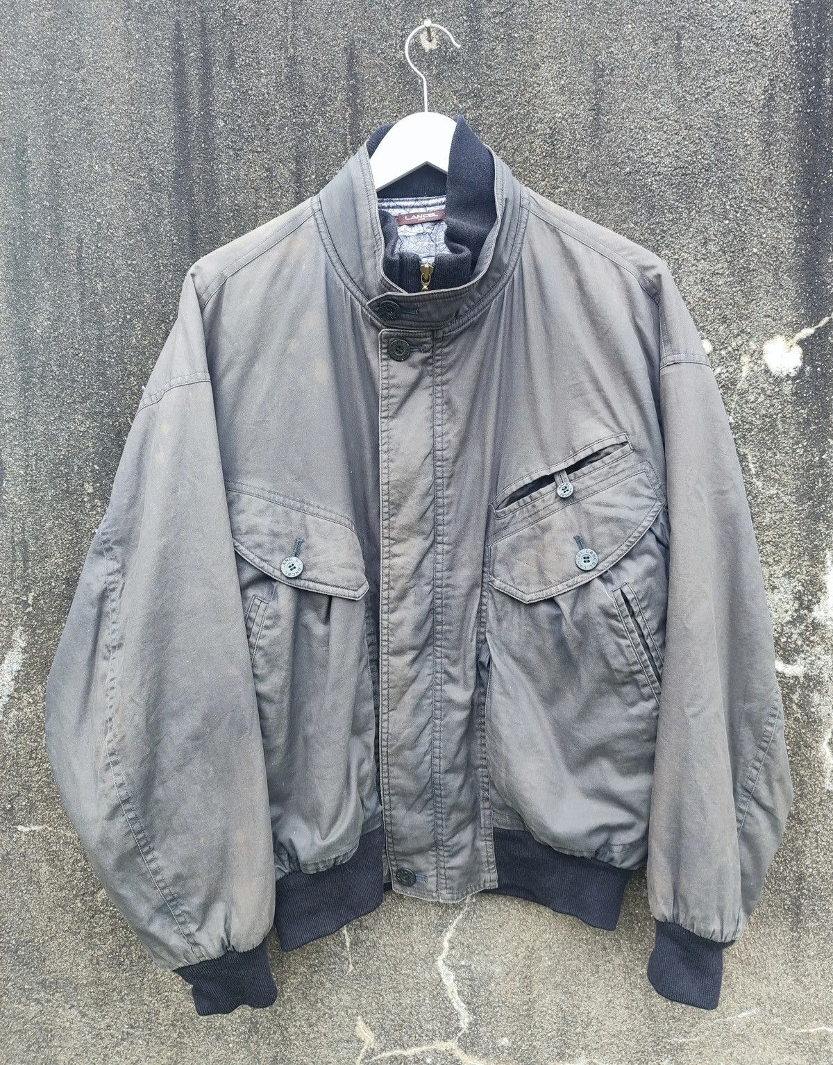 Lancel Vintage Lancel Paris Field Jacket - Made in Japan - Khaki 