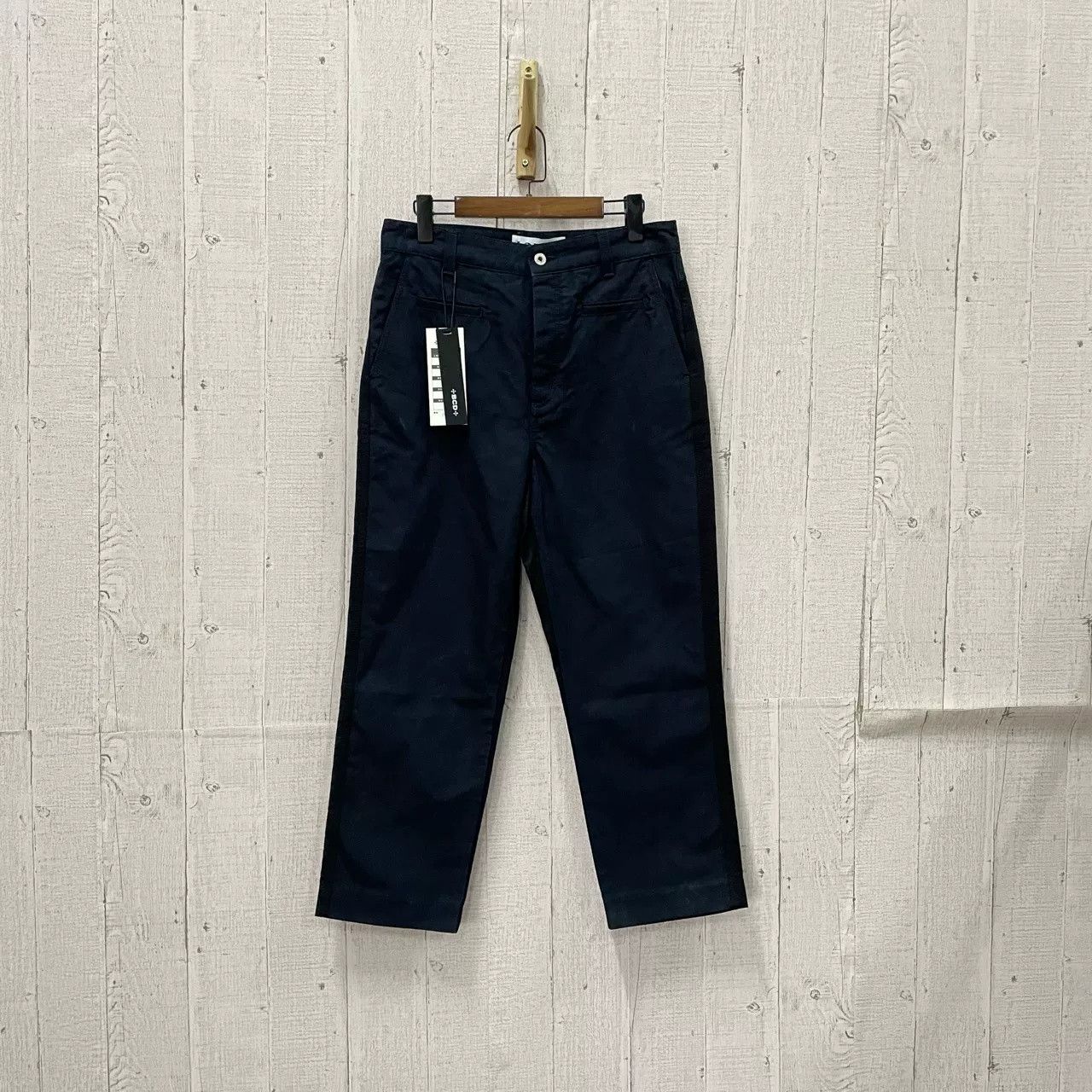 Loewe LOEWE Black Blue Cropped Pants Size US 28 / EU 44 - 1 Thumbnail