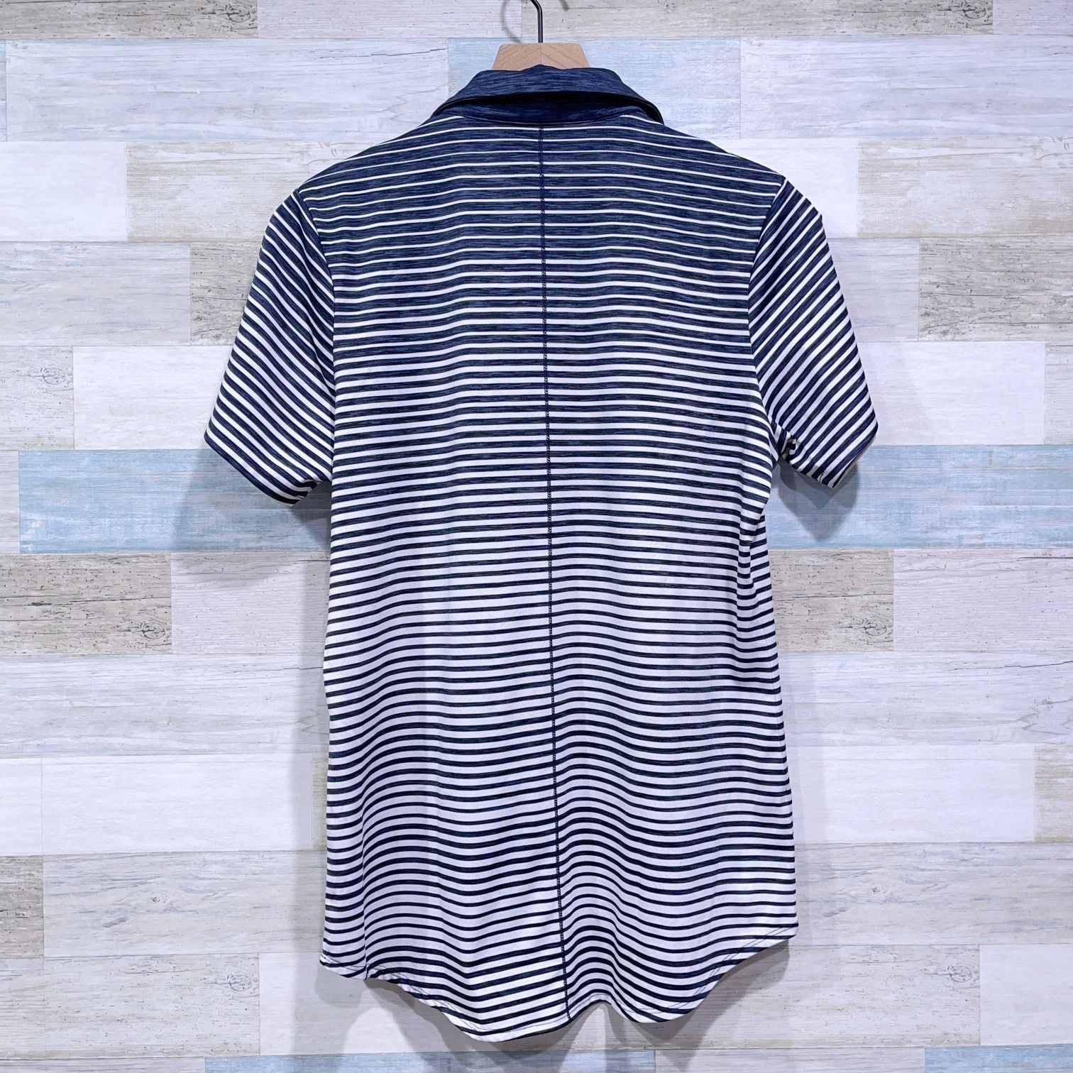 Under Armour Under Armour Heathwood Hall Striped Polo Blue Womens Me Size M / US 6-8 / IT 42-44 - 4 Thumbnail