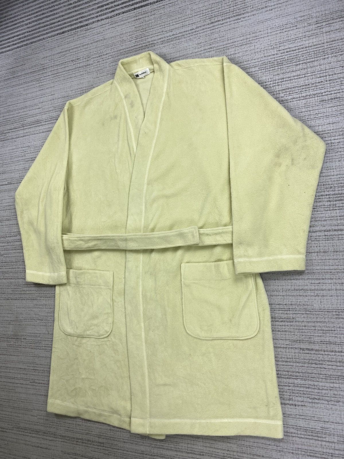 Designer × Issey Miyake × Vintage Issey Miyake IM Product Spaces Occasions Textured Bathrobe Size US L / EU 52-54 / 3 - 4 Thumbnail