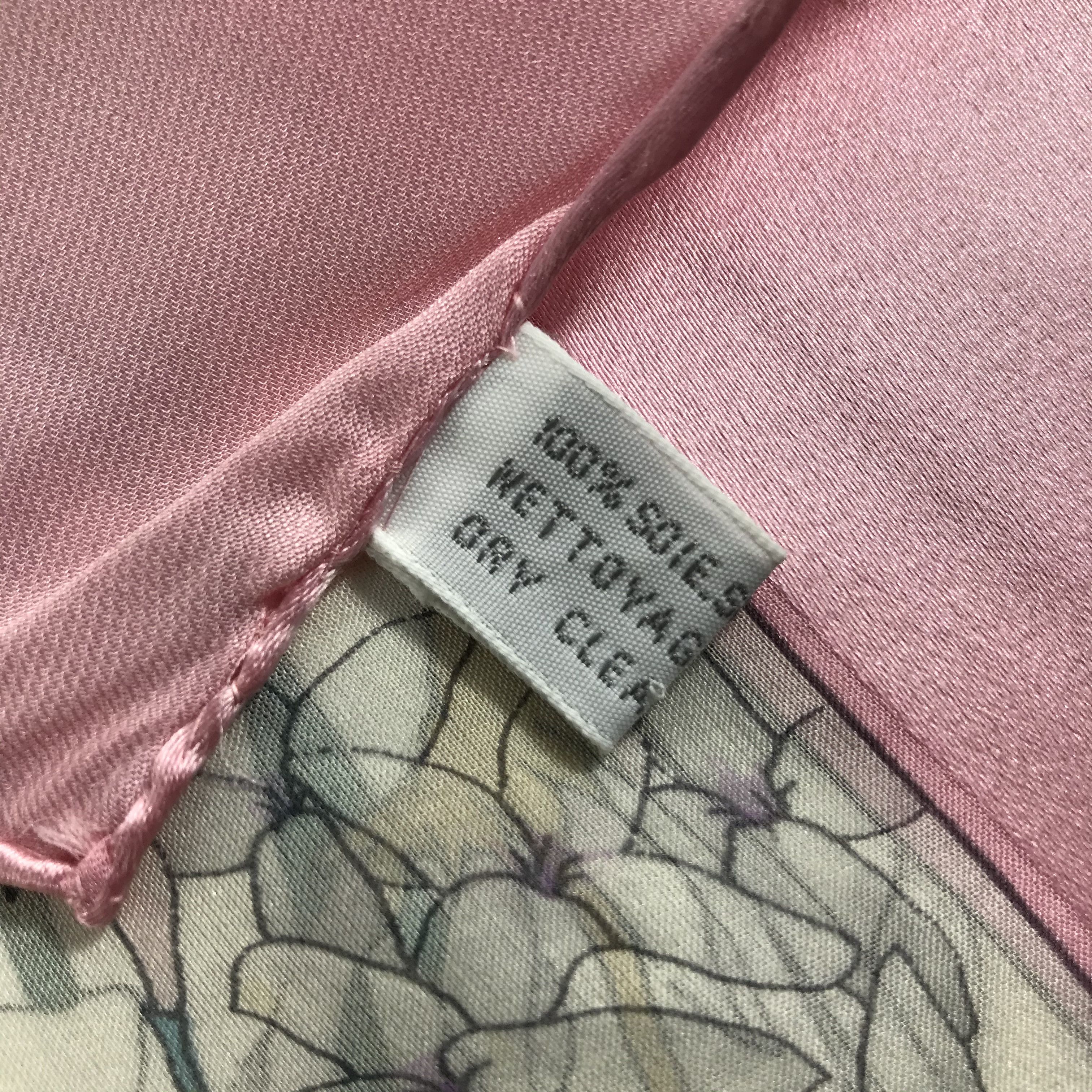 Vintage Vintage Valentino Garavani Silk Scarf Size ONE SIZE - 6 Thumbnail