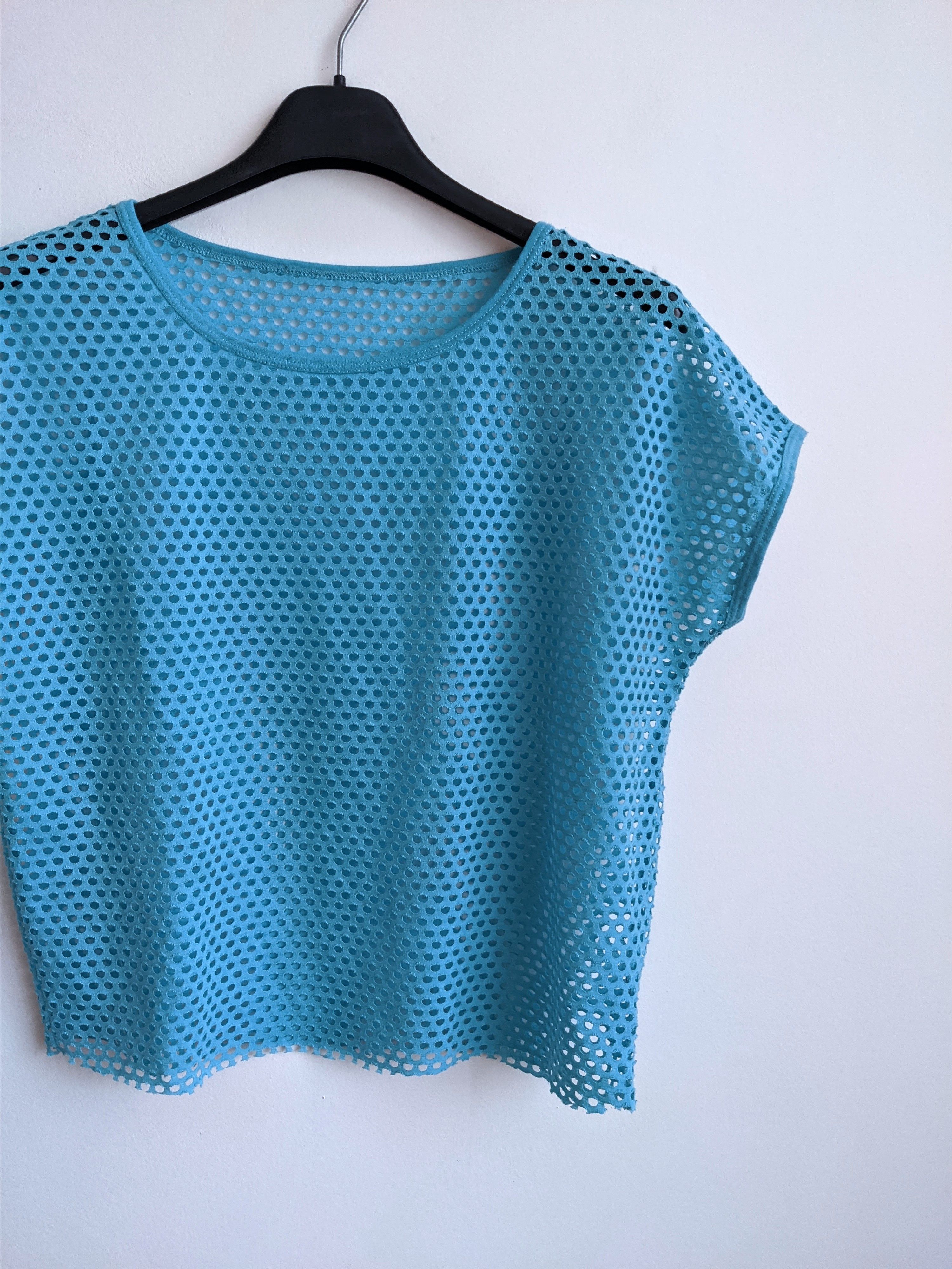 Vintage Mesh tshirt japanese y2k avant garde Size M / US 6-8 / IT 42-44 - 5 Thumbnail