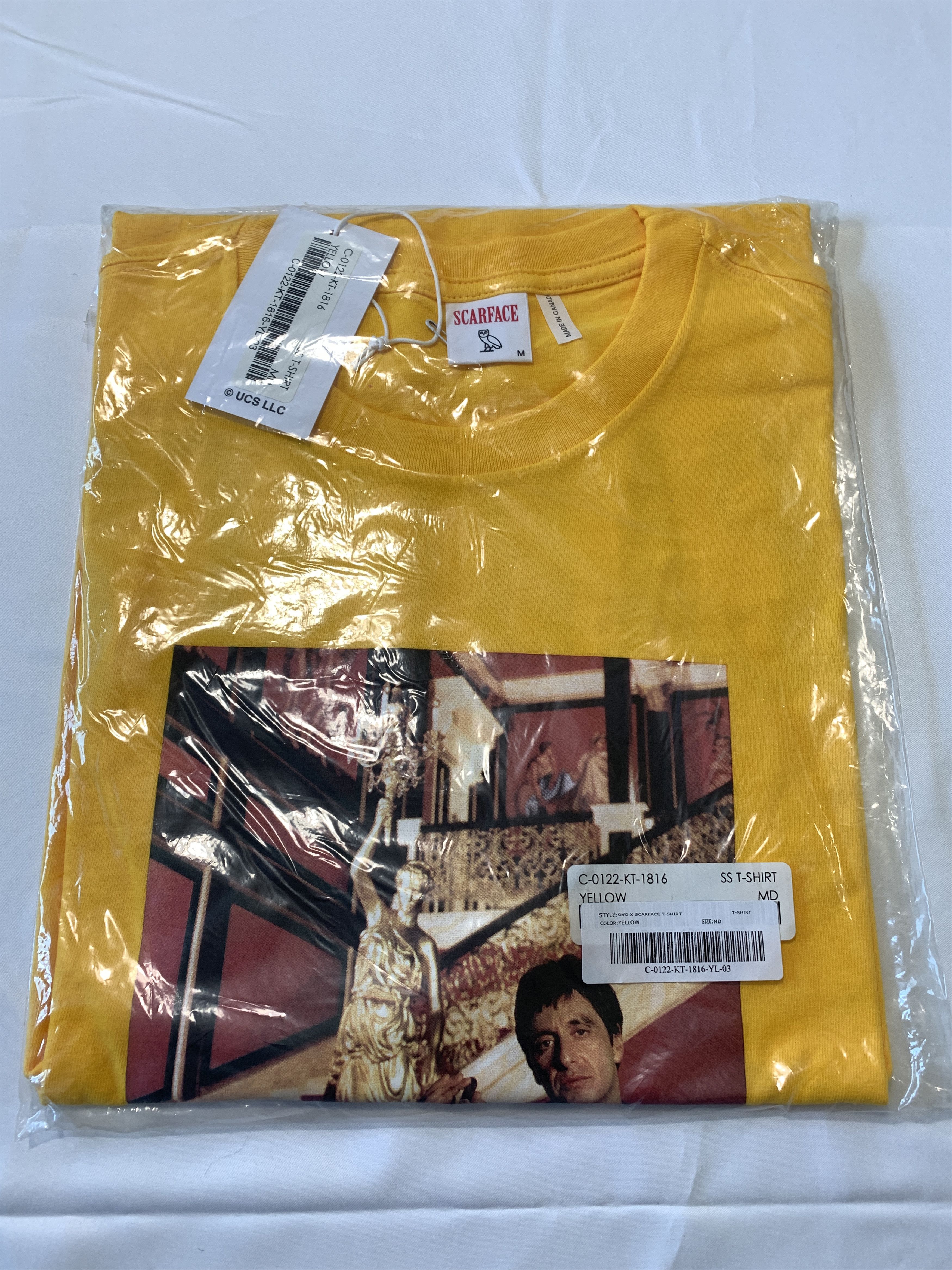 Drake OVO X SCARFACE TEE T-SHIRT - Medium Size US M / EU 48-50 / 2 - 2 Thumbnail