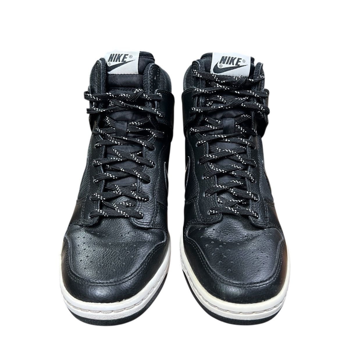 Nike Nike WMNS Dunk Sky Hi Essential Black White Wedge Sneakers Size US 8.5 / IT 38.5 - 2 Thumbnail