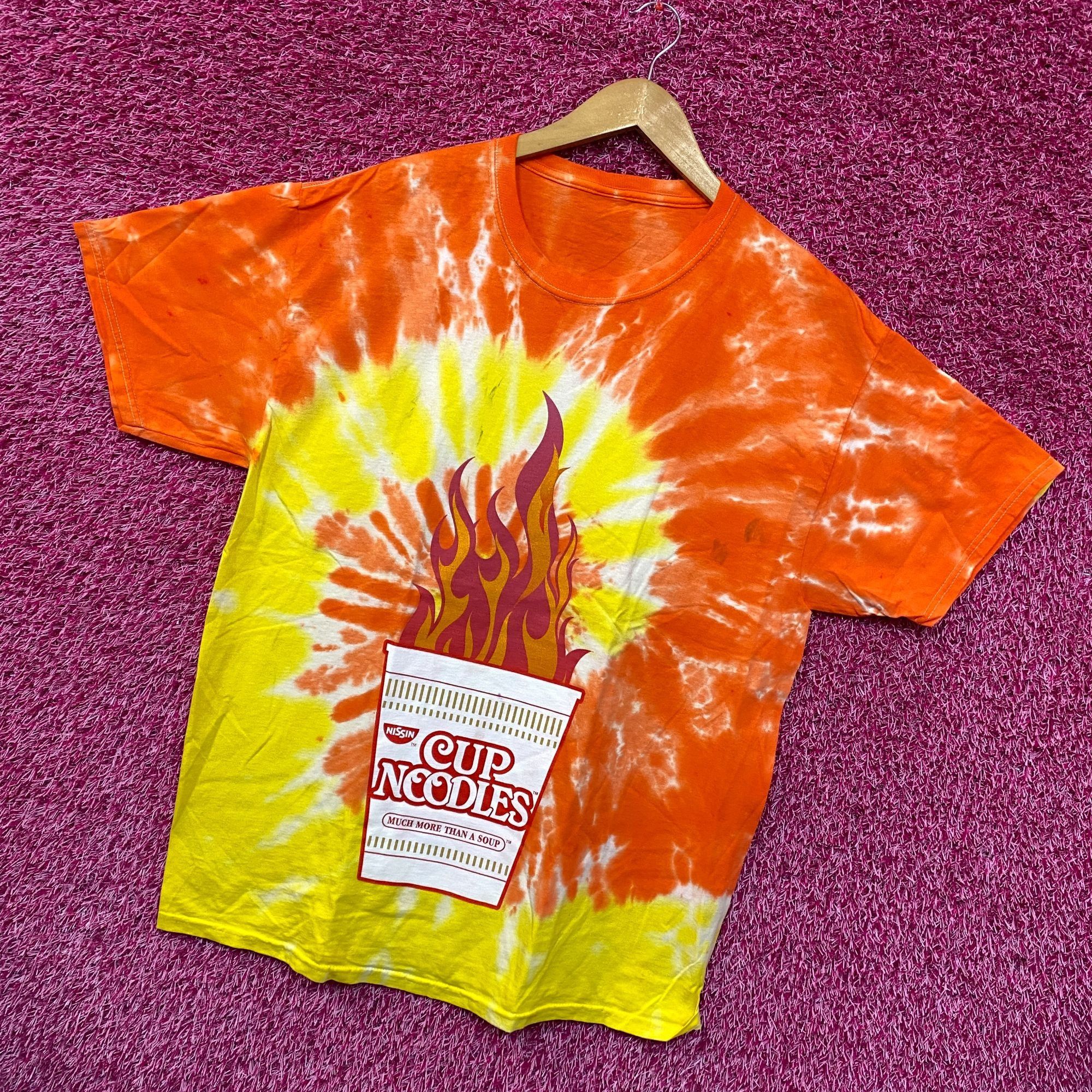 Nissan Nissin Cup Noodles More Than a Soup Spicy Promo Tie Dye L Size US L / EU 52-54 / 3 - 3 Thumbnail