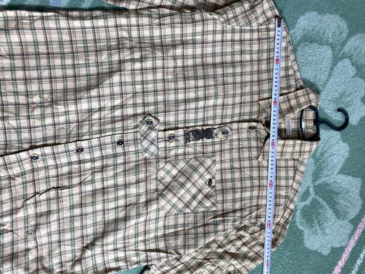 Vintage Vintage Men’s Button Up Shirt Flannel Size US L / EU 52-54 / 3 - 4 Thumbnail