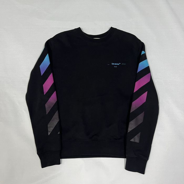 Off white best sale gradient crewneck