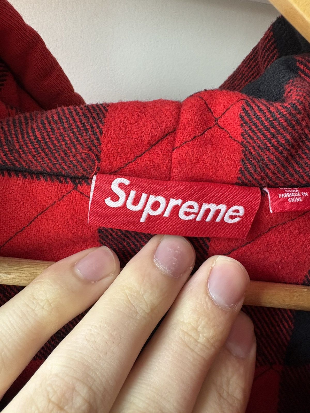 Supreme Supreme SALEM Red Zip Up Size XL Size US XL / EU 56 / 4 - 7 Thumbnail