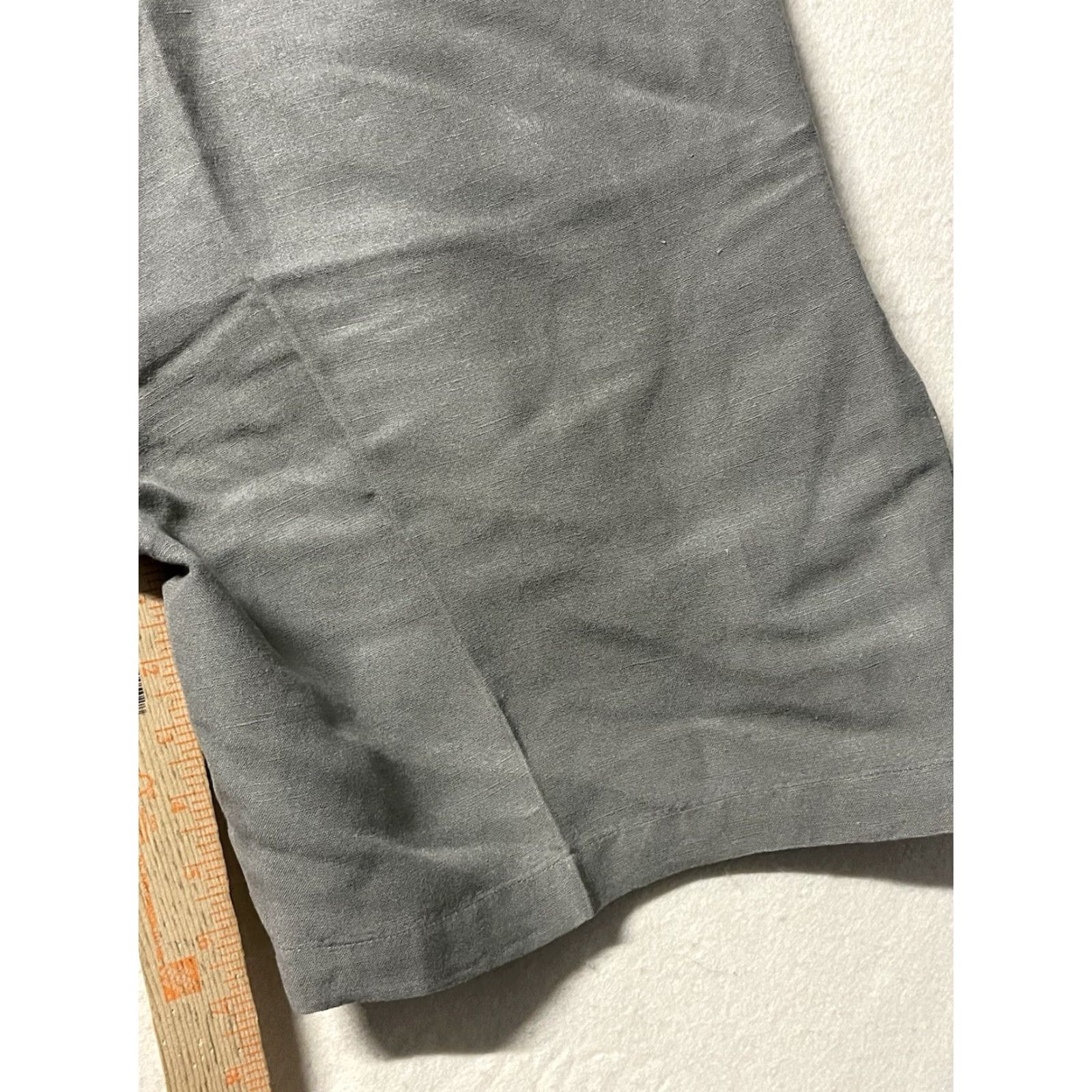 Perry Ellis Perry Ellis Portfolio Shorts Chinos Men 36 Tan Size 36 Regular Belted Linen Blend Solid Vintage-Free Golf Casual Travel Walking Shirt? Size US 36 / EU 52 - 5 Thumbnail