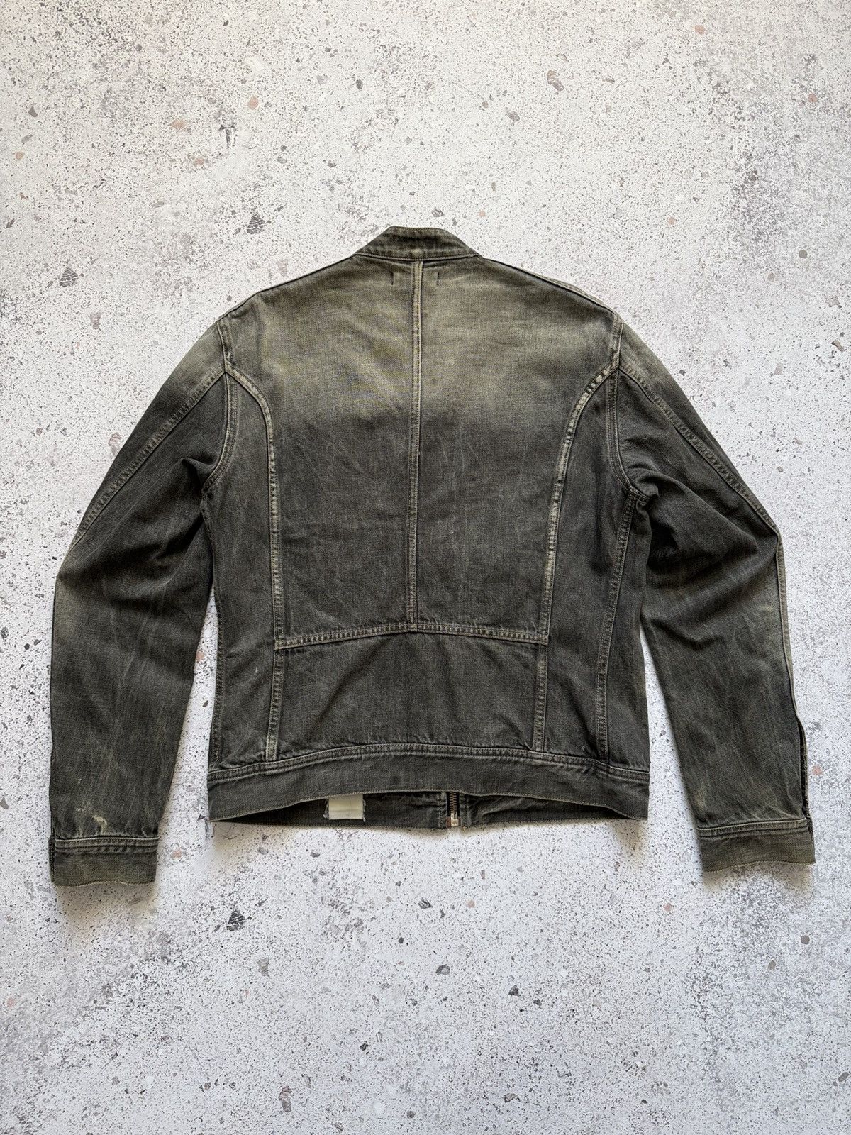 Diesel Vintage Diesel bomber moto jacket washed sun faded Size US XL / EU 56 / 4 - 11 Thumbnail