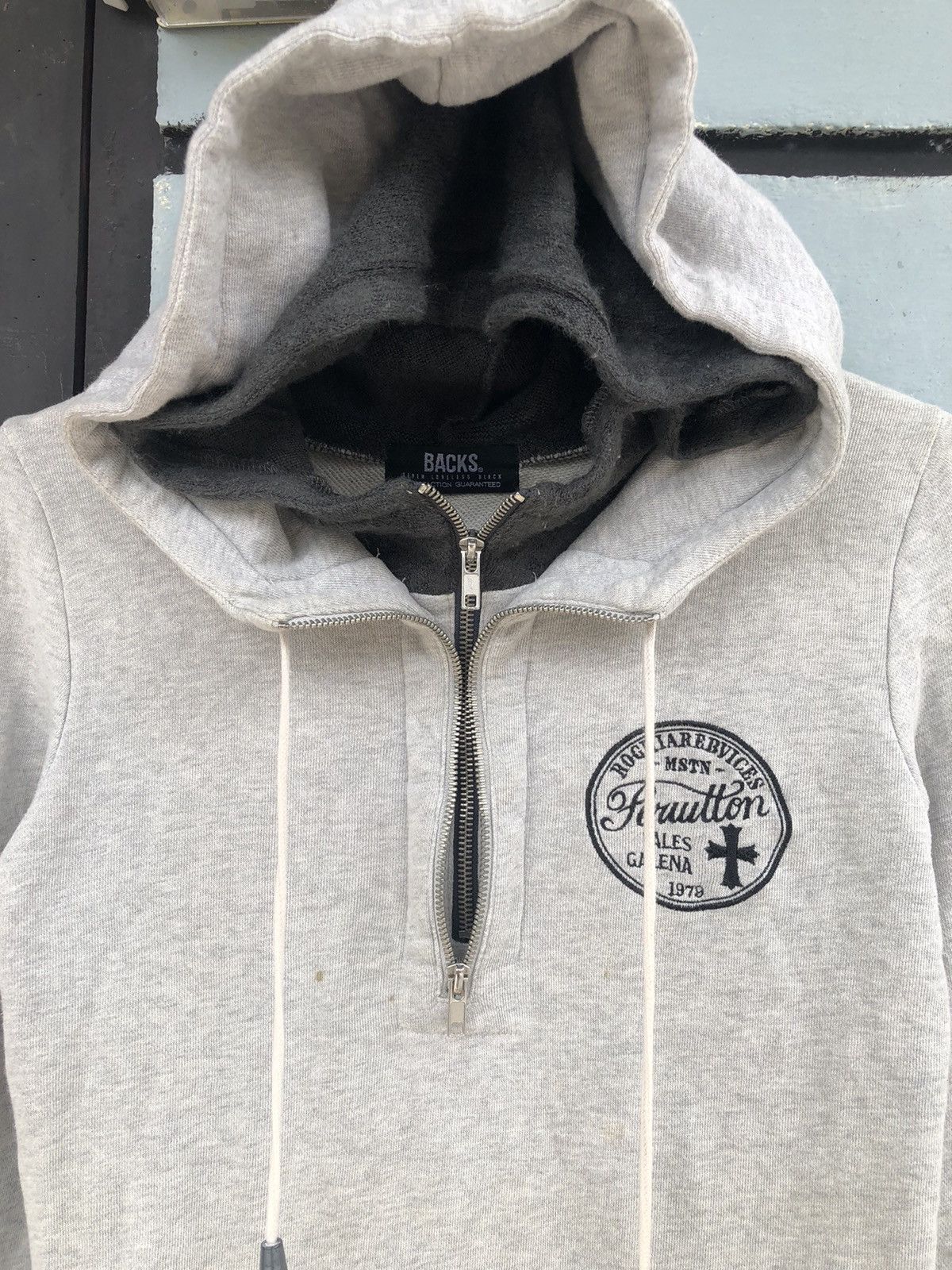 If Six Was Nine × Japanese Brand × Le Grande Bleu (L.G.B.) Backs-Double Layers Half zipper hoodie ifsix lgb Size US S / EU 44-46 / 1 - 3 Thumbnail