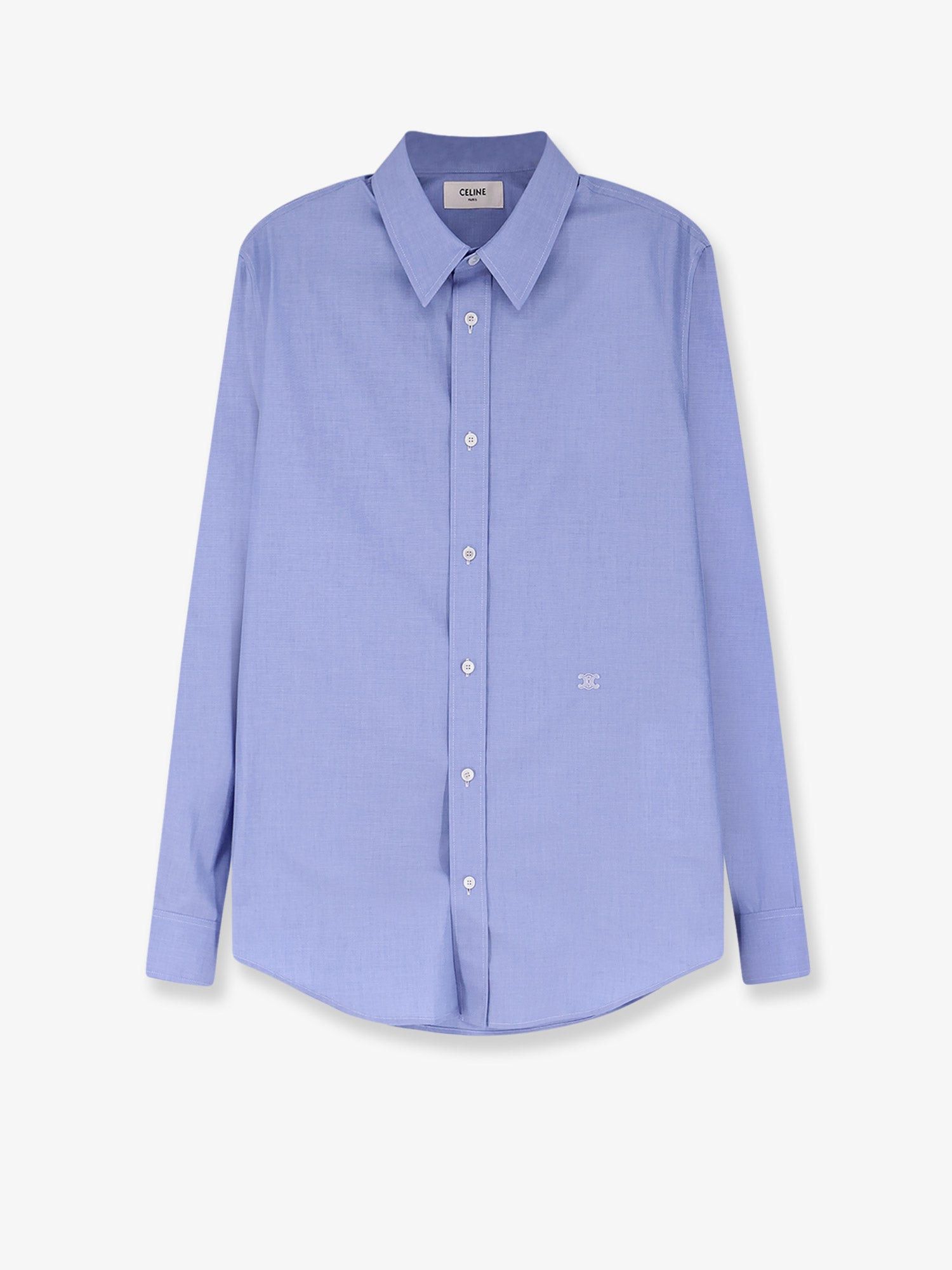 Celine Celine Cotton shirt Tag Size 39 Men - USA Tariffs Included Size US S / EU 44-46 / 1 - 1 Thumbnail