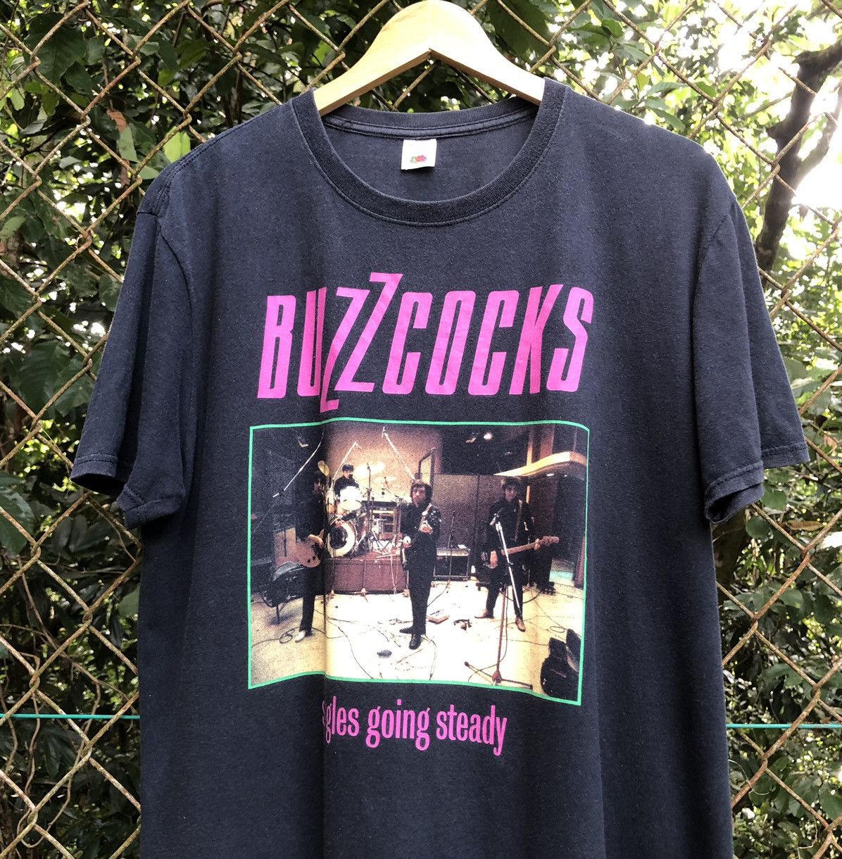 Band Tees Vintage 90s Buzzcocks Single Going Steady Line Up Tee Size US XL / EU 56 / 4 - 2 Thumbnail