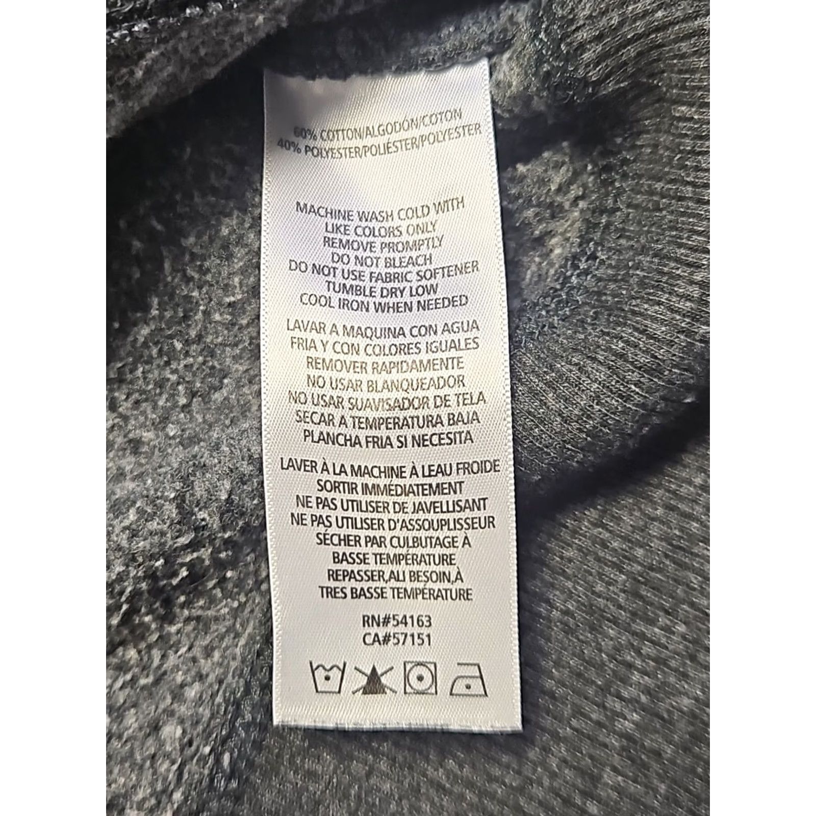 Calvin Klein Calvin Klein Performance Hoodie Womens M Gray Pink Mock Neck Pullover Logo Pockets Lightweight Activewear Size M / US 6-8 / IT 42-44 - 5 Thumbnail