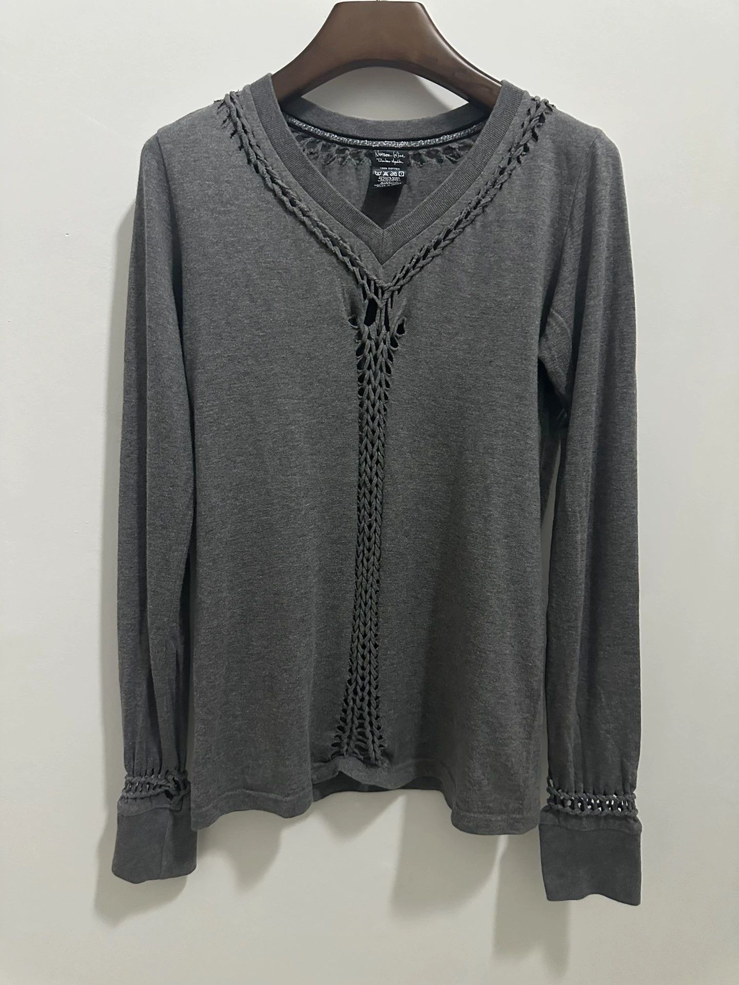 Number (N)ine Number Nine Woven Long-Sleeve Shirt, Spring/Summer 2007 Size US S / EU 44-46 / 1 - 4 Thumbnail