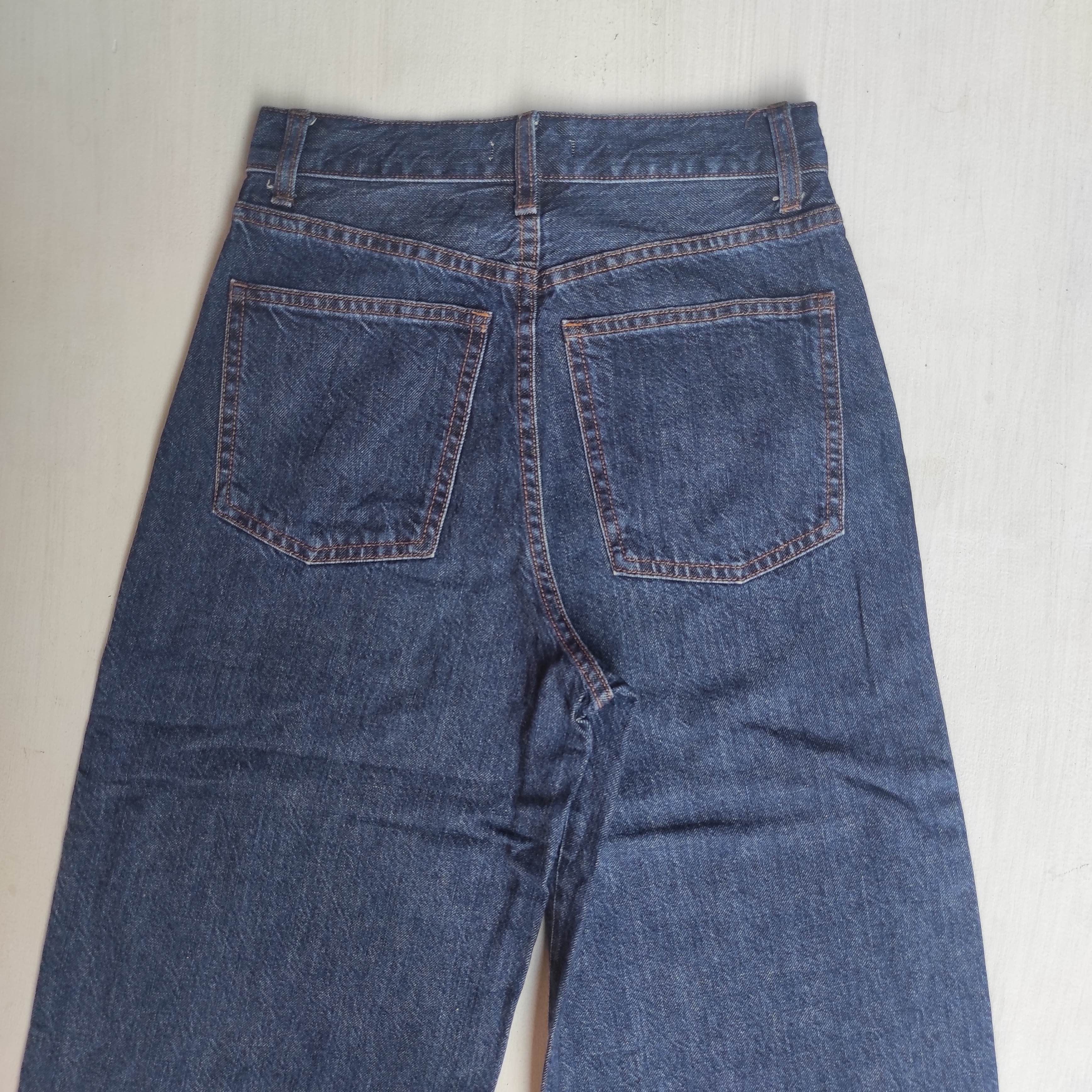 Christophe Lemaire × Lemaire × Uniqlo Lemaire x Uniqlo U Baggy Denim Jeans Size 25" / US 0 / IT 36 - 11 Thumbnail