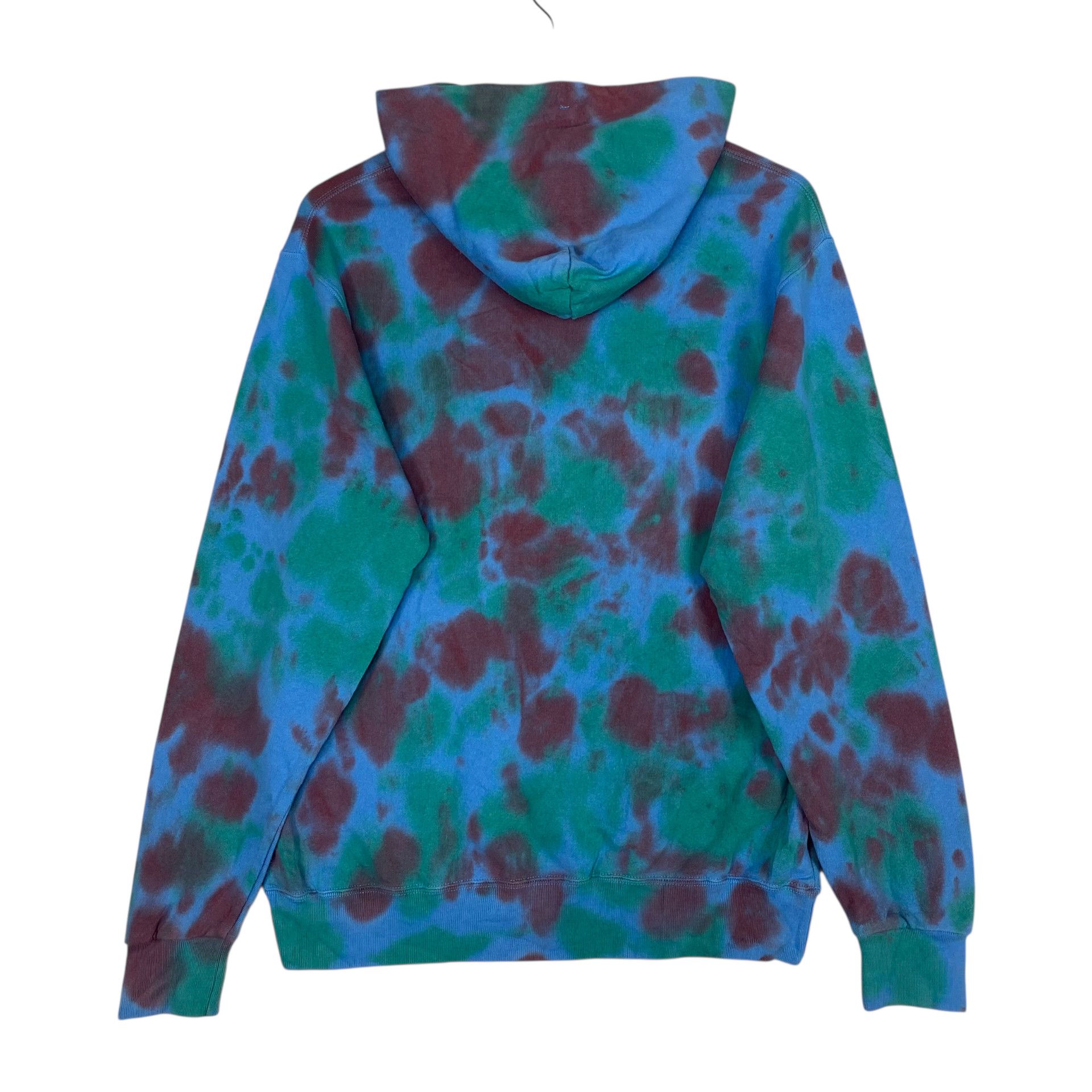 Japanese Brand 💥BLACK WEIRDOS TYE DIE HOODED PULLOVER Size US M / EU 48-50 / 2 - 6 Thumbnail