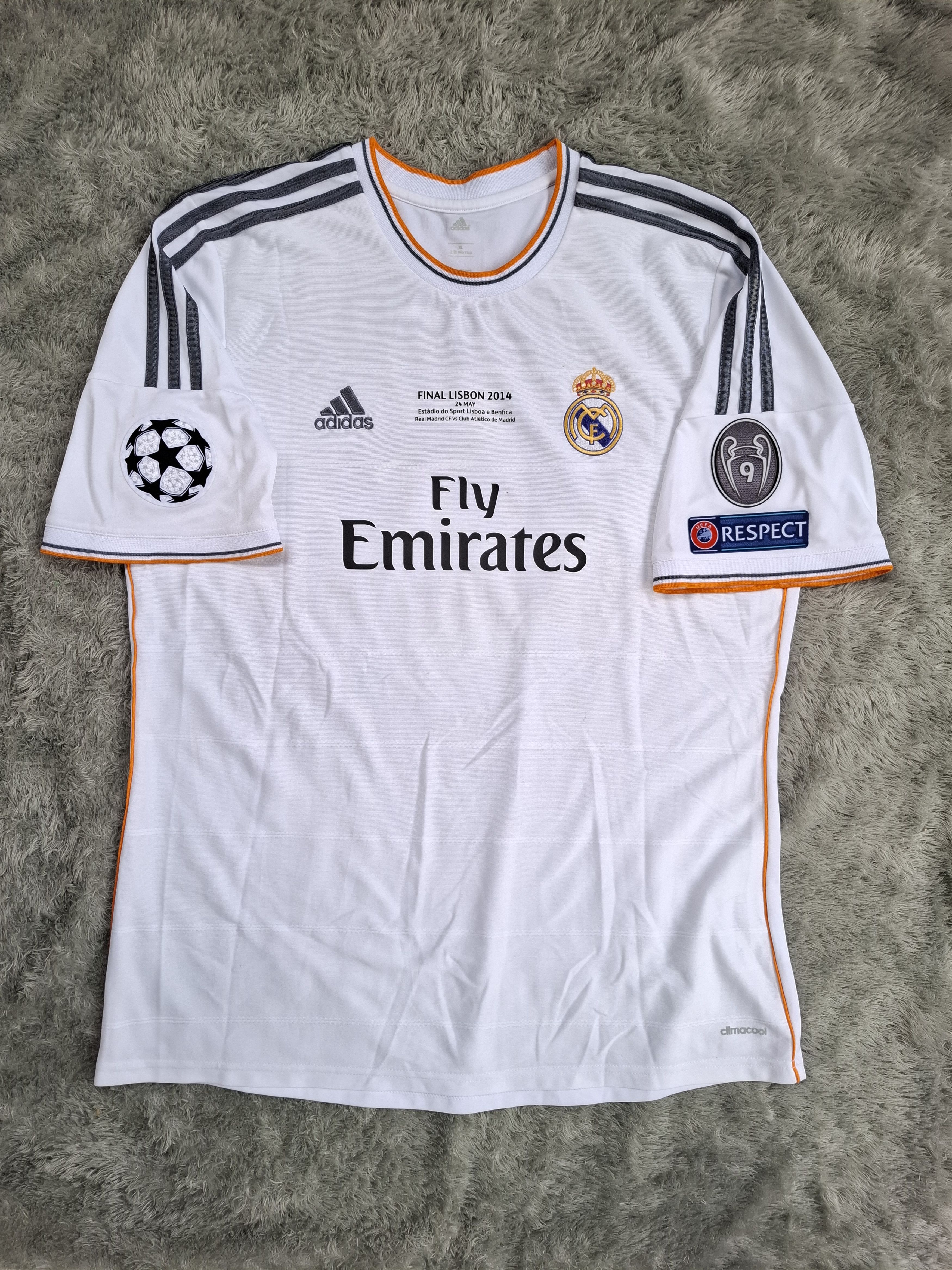 Adidas Real Madrid Final UCL 2014 Size US XL / EU 56 / 4 - 2 Thumbnail