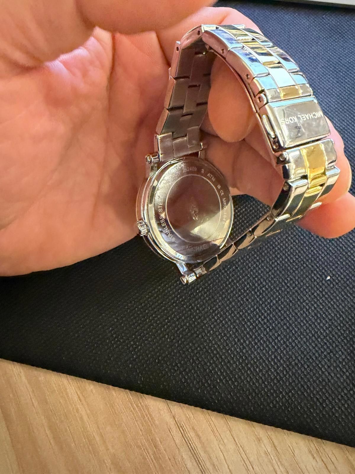 Michael Kors Michael Kors Womens Watch MKO1049 Two Tone Stainless Steel Size ONE SIZE - 4 Thumbnail
