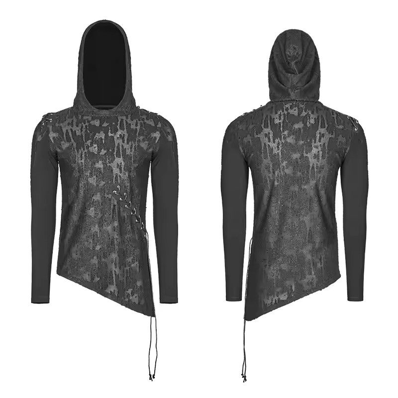 If Six Was Nine ARCHIVE💥PUNKRAVE Hodded Seditionries Style Gothic Size US M / EU 48-50 / 2 - 4 Thumbnail