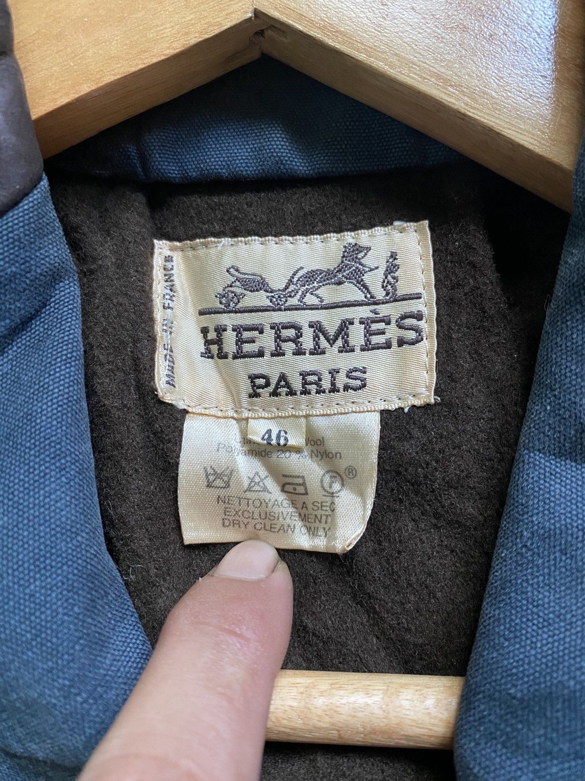 Hermes Vintage Hermes Leather Collar Size US S / EU 44-46 / 1 - 5 Thumbnail
