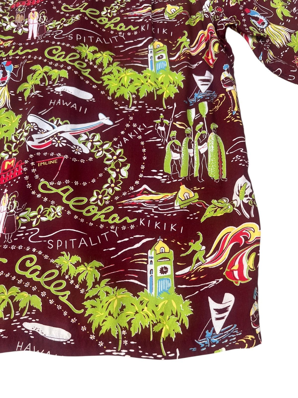 Sonic Lab Sonic Lab Nepenthes Double Flap Pocket Hawaiian Shirt Size US S / EU 44-46 / 1 - 19 Thumbnail