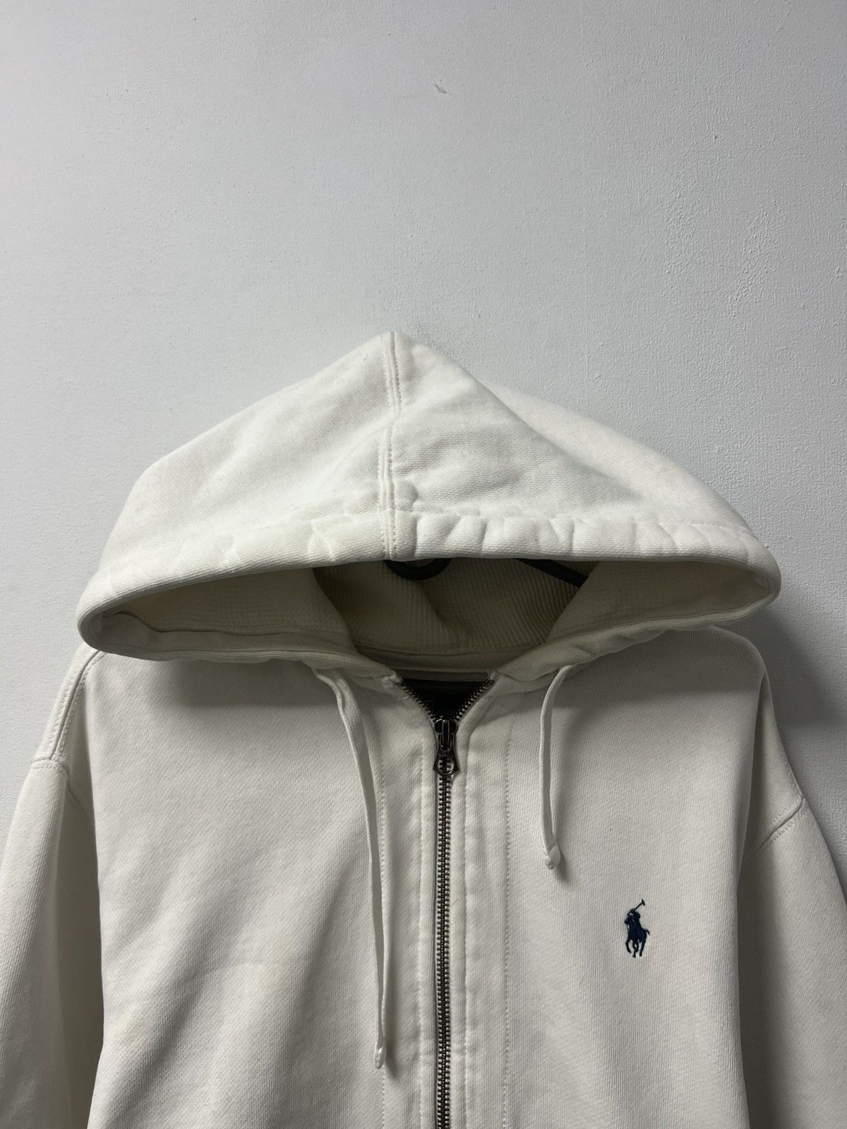 Polo Ralph Lauren Grey Polo Ralph Lauren Zip Up Hoodie Sweatshirt Size US L / EU 52-54 / 3 - 2 Thumbnail