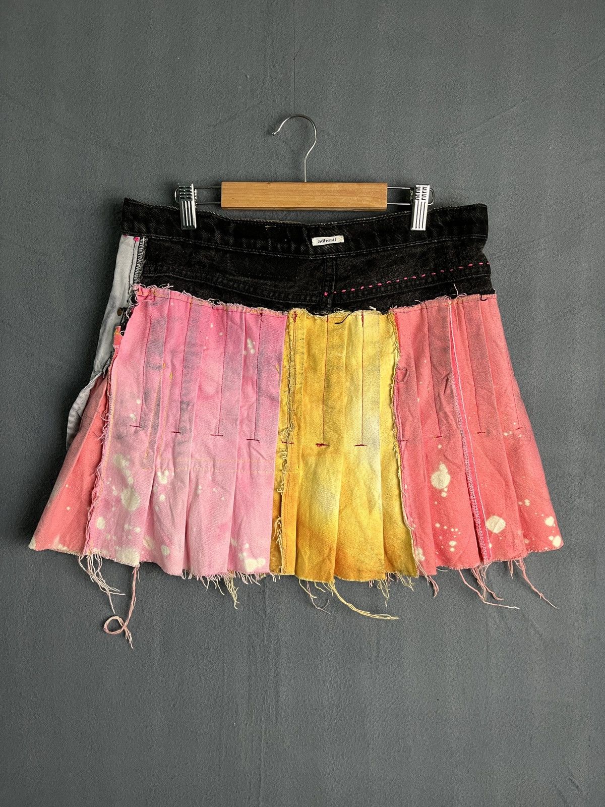 Beauty Beast × Levi's Custom Pleated Seditionaries Skirt Size 32" / US 10 / IT 46 - 9 Thumbnail
