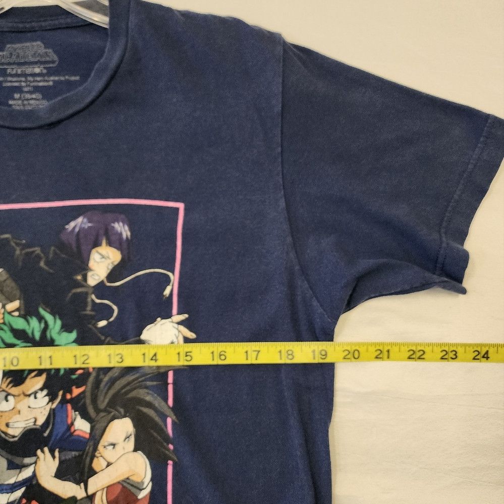 Other Funination My Hero Academia Blue Graphic T-Shirt with Anime Size US M / EU 48-50 / 2 - 5 Thumbnail