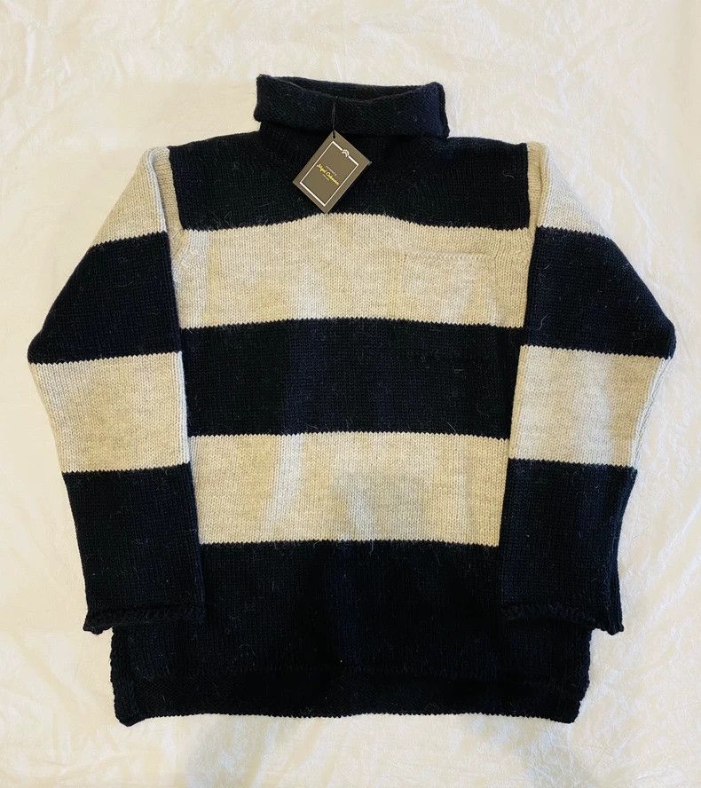 Nigel Cabourn Nigel Cabourn Wool Roll Neck Sweater Size US XXS / EU 40 - 1 Thumbnail