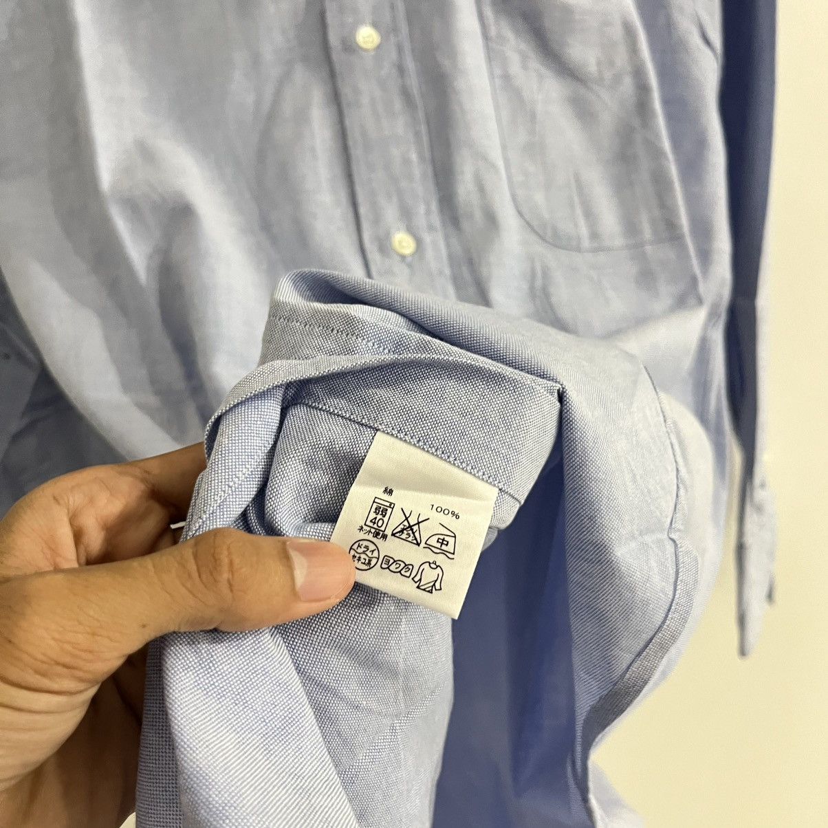 Japanese Brand Hitoyoshi - Basic Minimalist Shirt Size US M / EU 48-50 / 2 - 6 Thumbnail