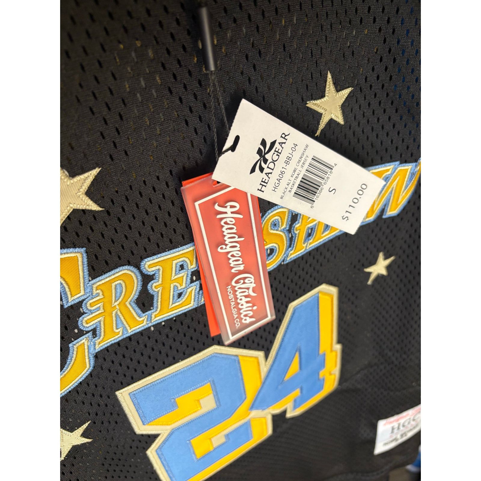 Other NEW w/ Tags - Sz. S, Kobe #24/Crenshaw Jersey & Hat Size US S / EU 44-46 / 1 - 4 Thumbnail