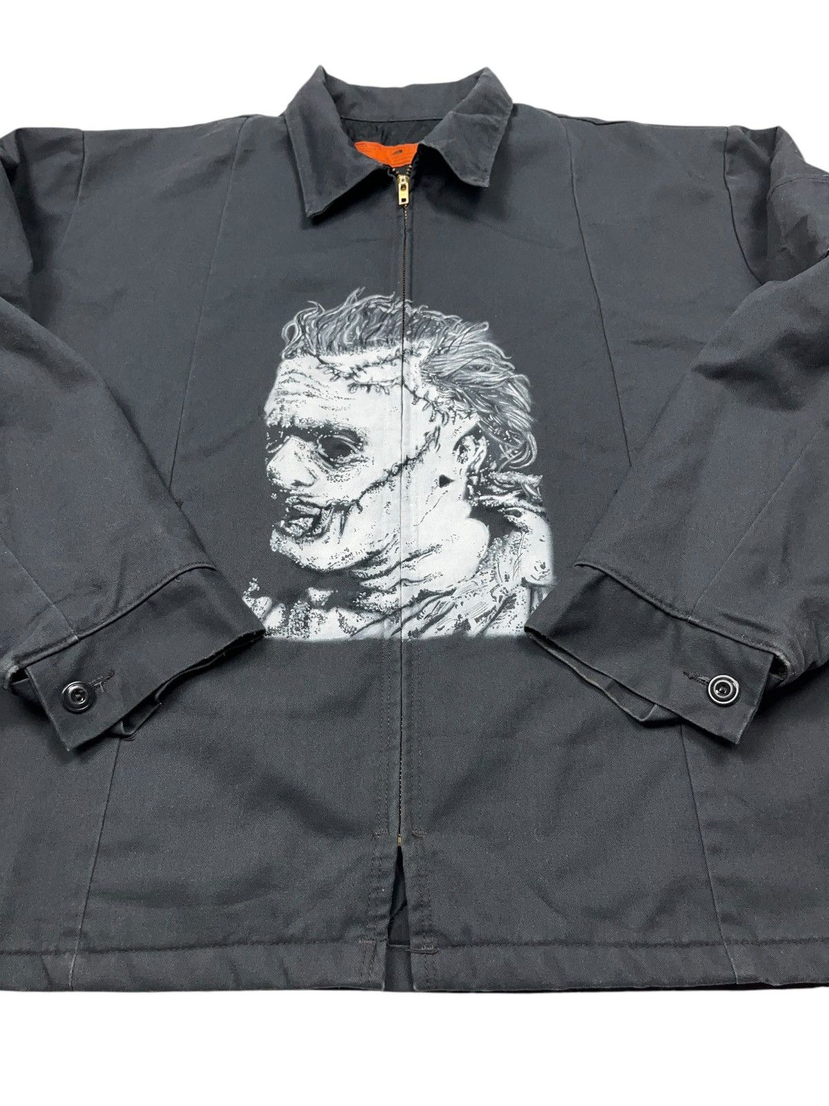 Expert Horror 80s The Texas Chainsaw Massacre Custom Made Red Kap Jacket Size US XL / EU 56 / 4 - 3 Thumbnail