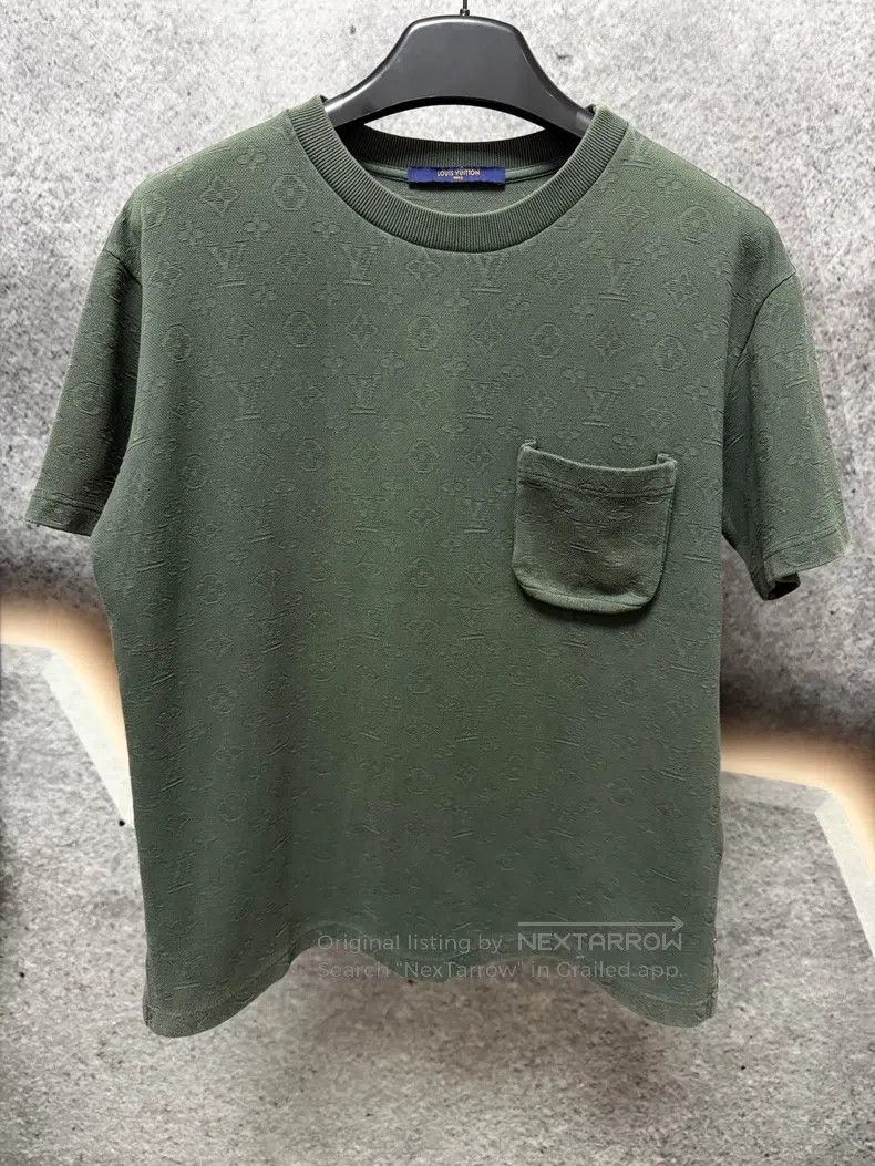 Louis Vuitton Louis Vuitton Dark green full print short sleeves Size US M / EU 48-50 / 2 - 1 Thumbnail
