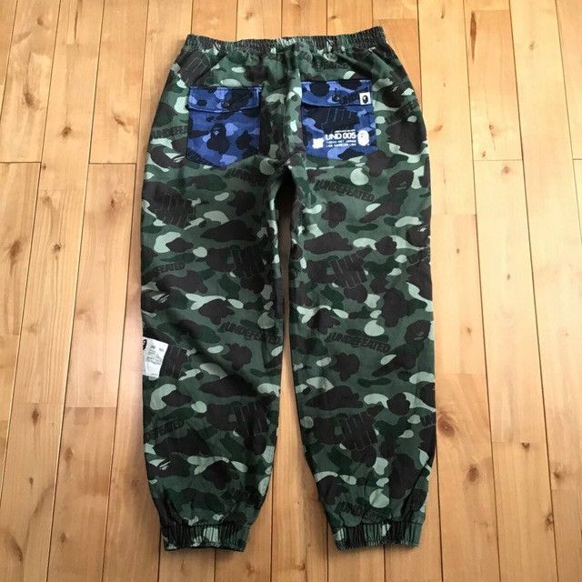 Bape × Undefeated BAPE × Undefeated color camo flannel pants APE ★size L Size US 34 / EU 50 - 2 Thumbnail